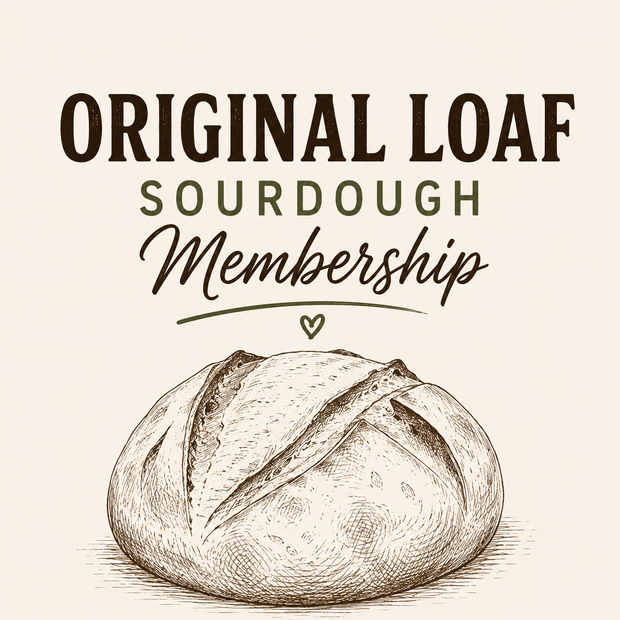 Monthly Original Sourdough Club Membership