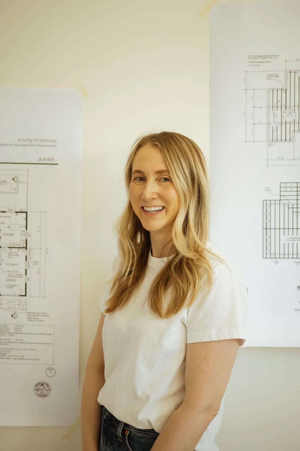 Portrait of Jessica Lipsius-Arner, interior designer and founder of Jessica Lipsius-Arner Interiors.