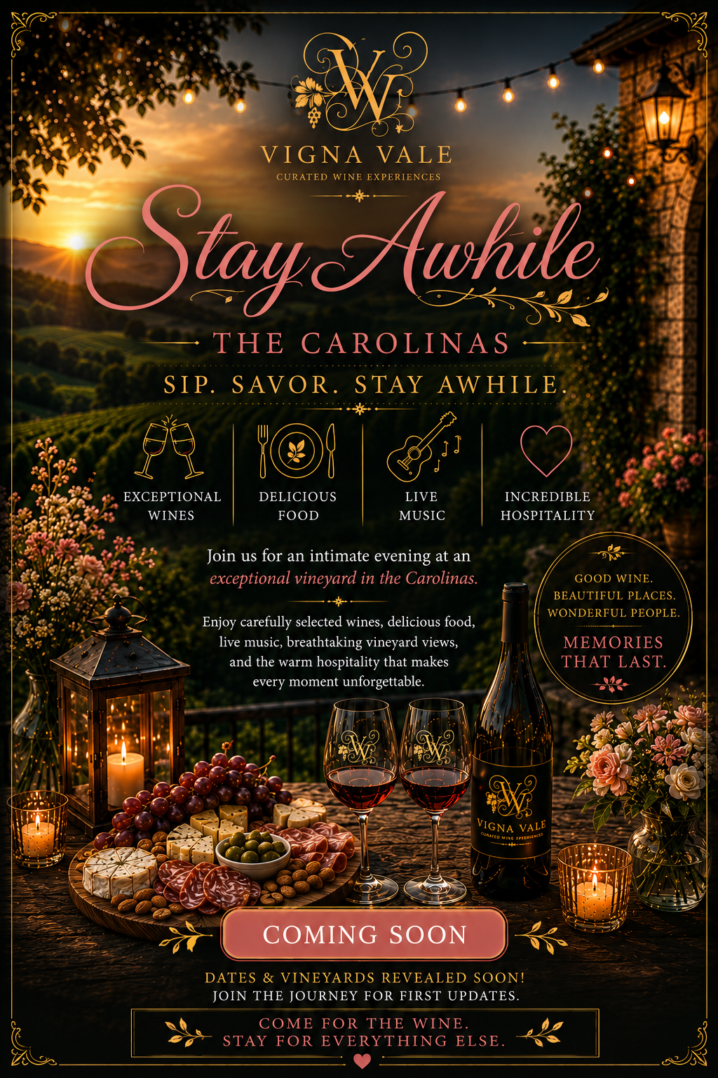 Stay Awhile: The Carolinas