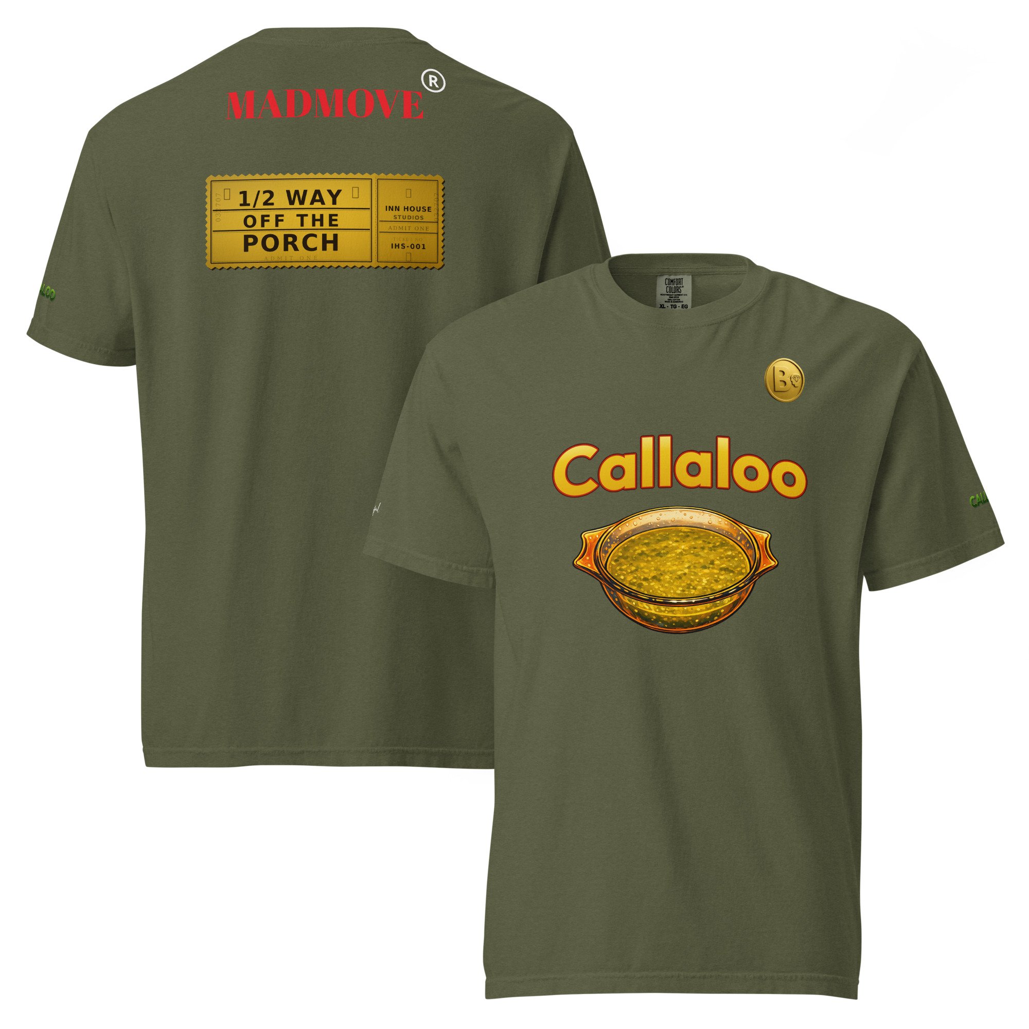 Callaloo heavyweight t-shirt