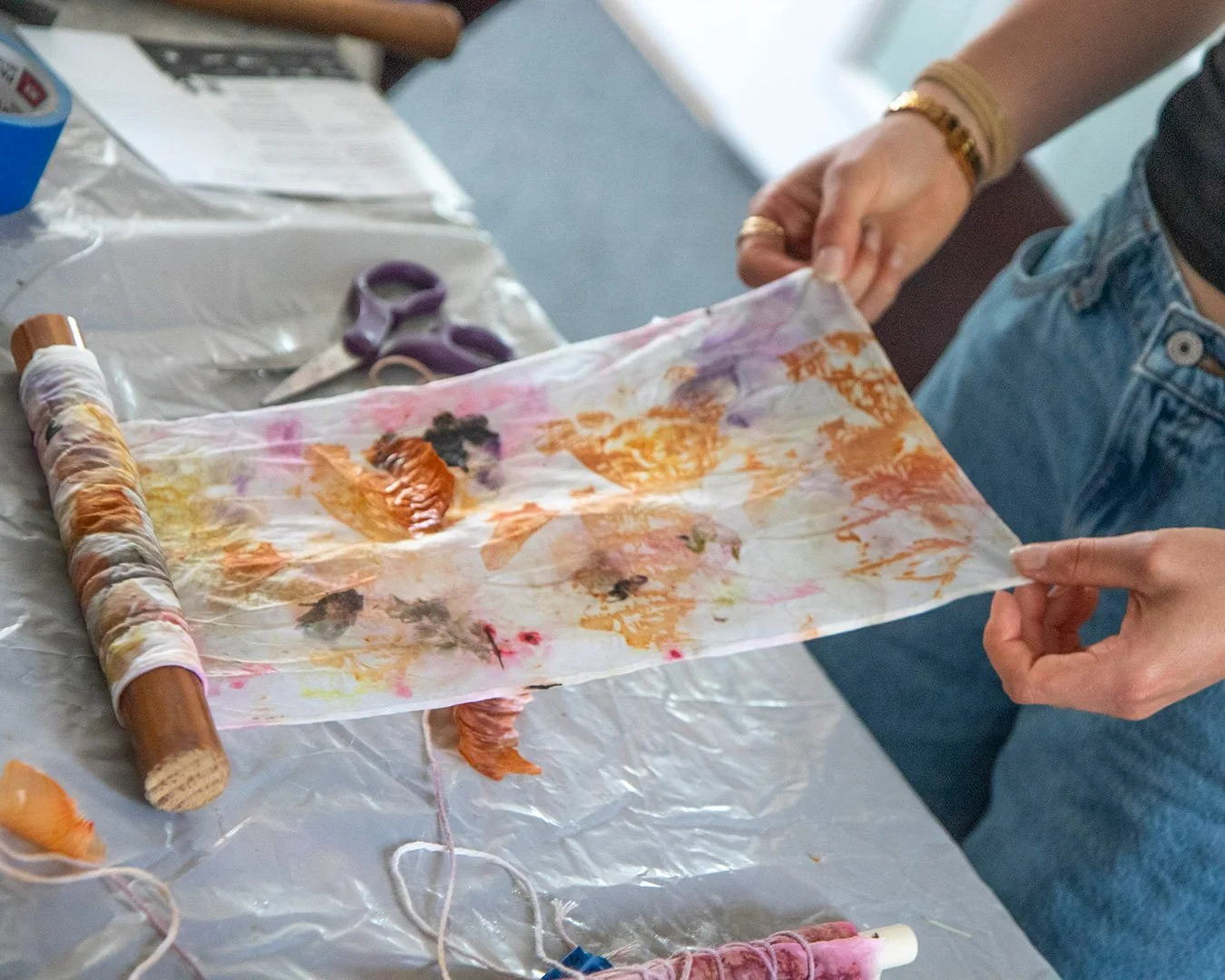 Botanical Printing & Hapa Zome Textile Workshop