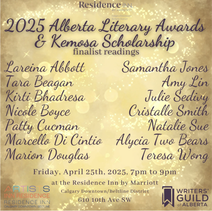2025 Georges Bugnet Award for Fiction