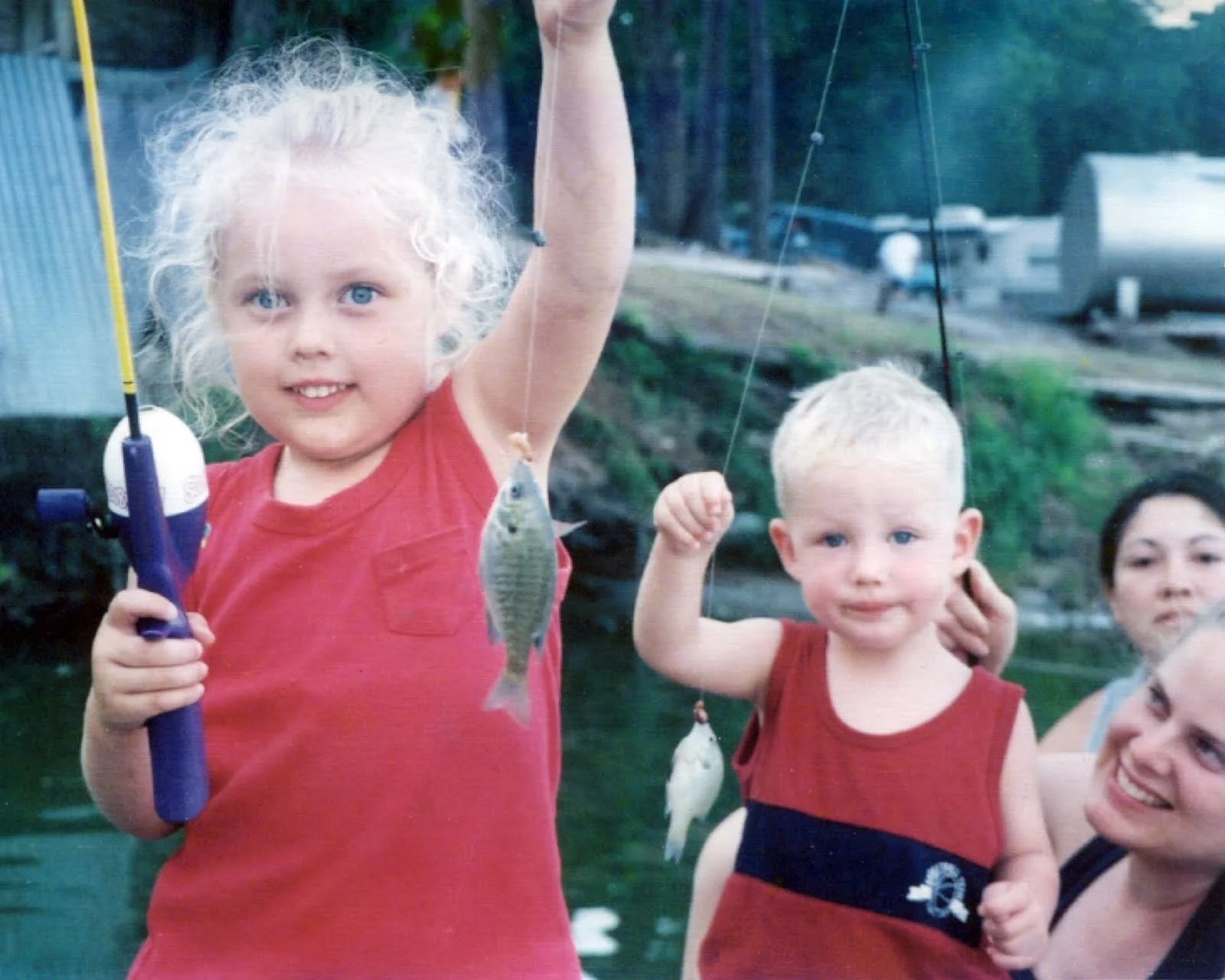 The same pictures years apart!