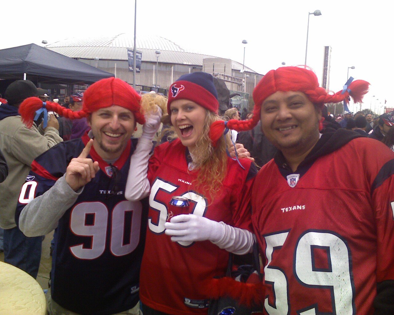 Texans beat down, Red Wagon Tailgaters,Casey Hampton and my wisdom tooth.