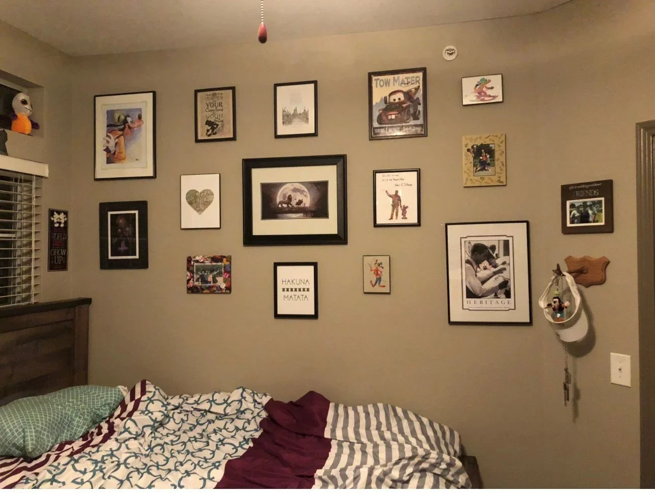 Mady's College Disney Room