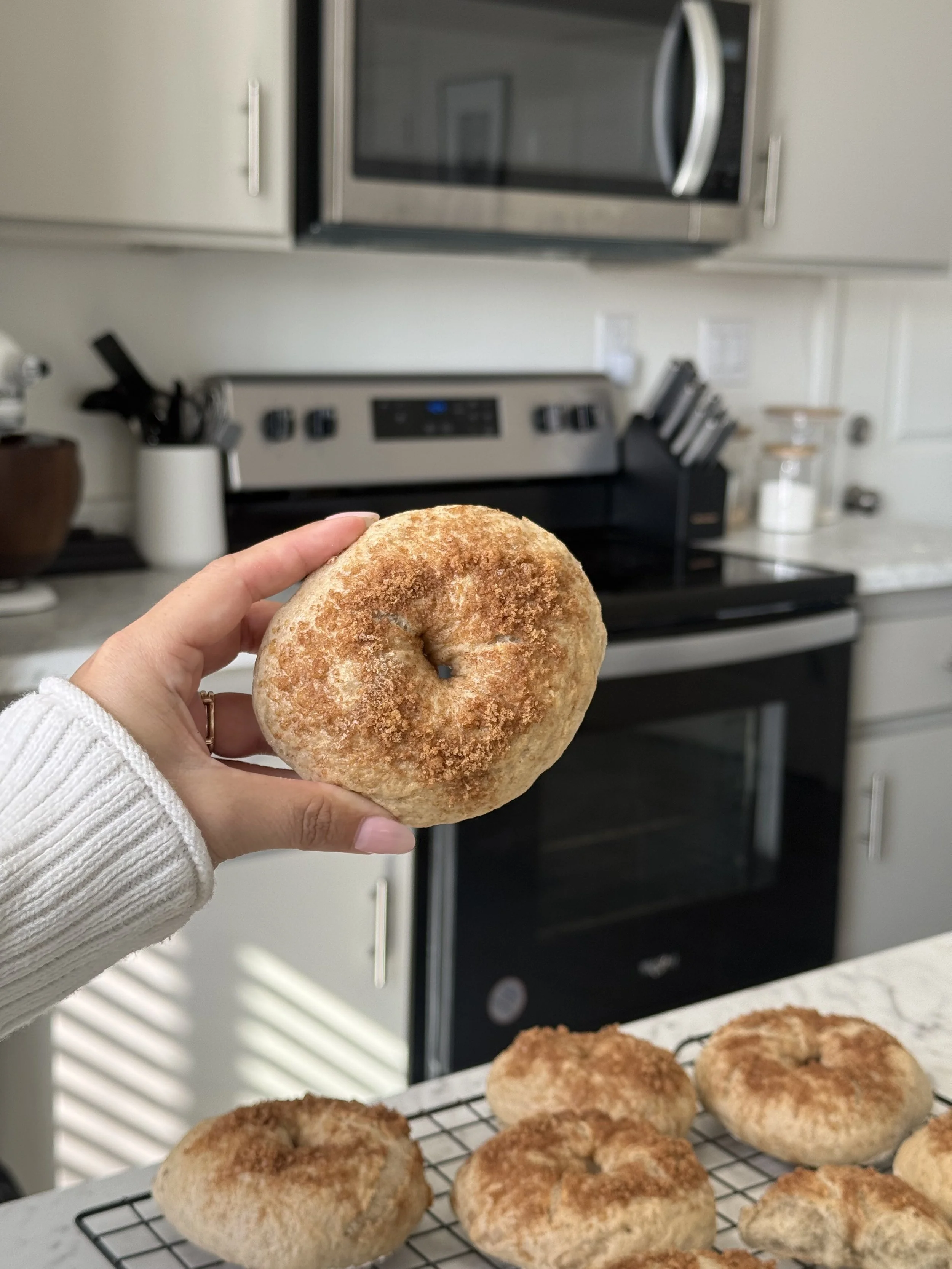 Brown Sugar Cinnamon Bagels