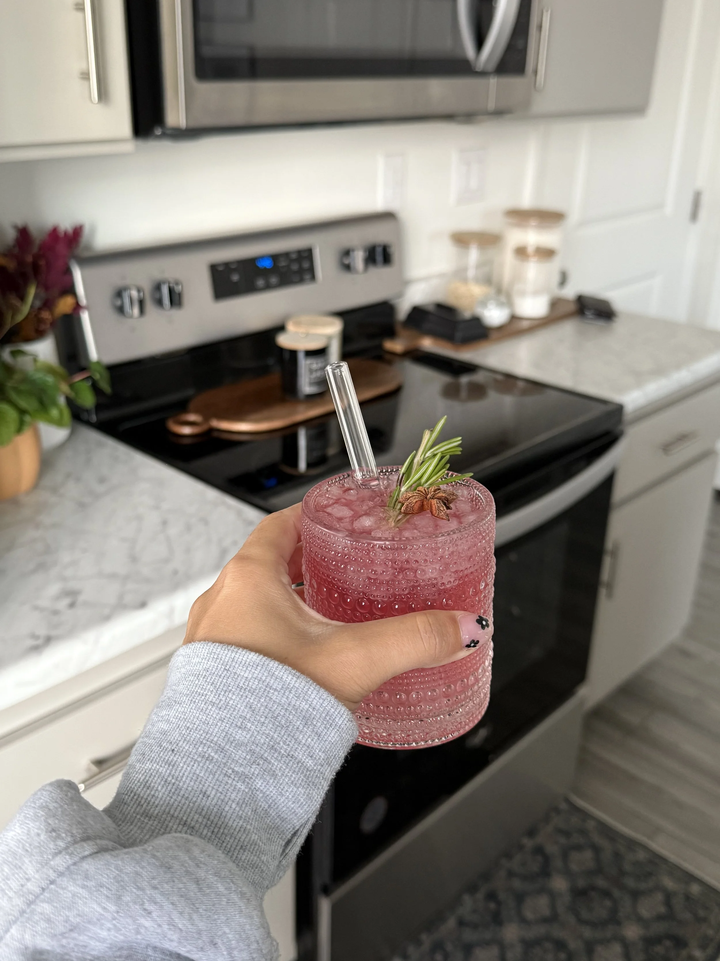 Cranberry Mule Mocktail