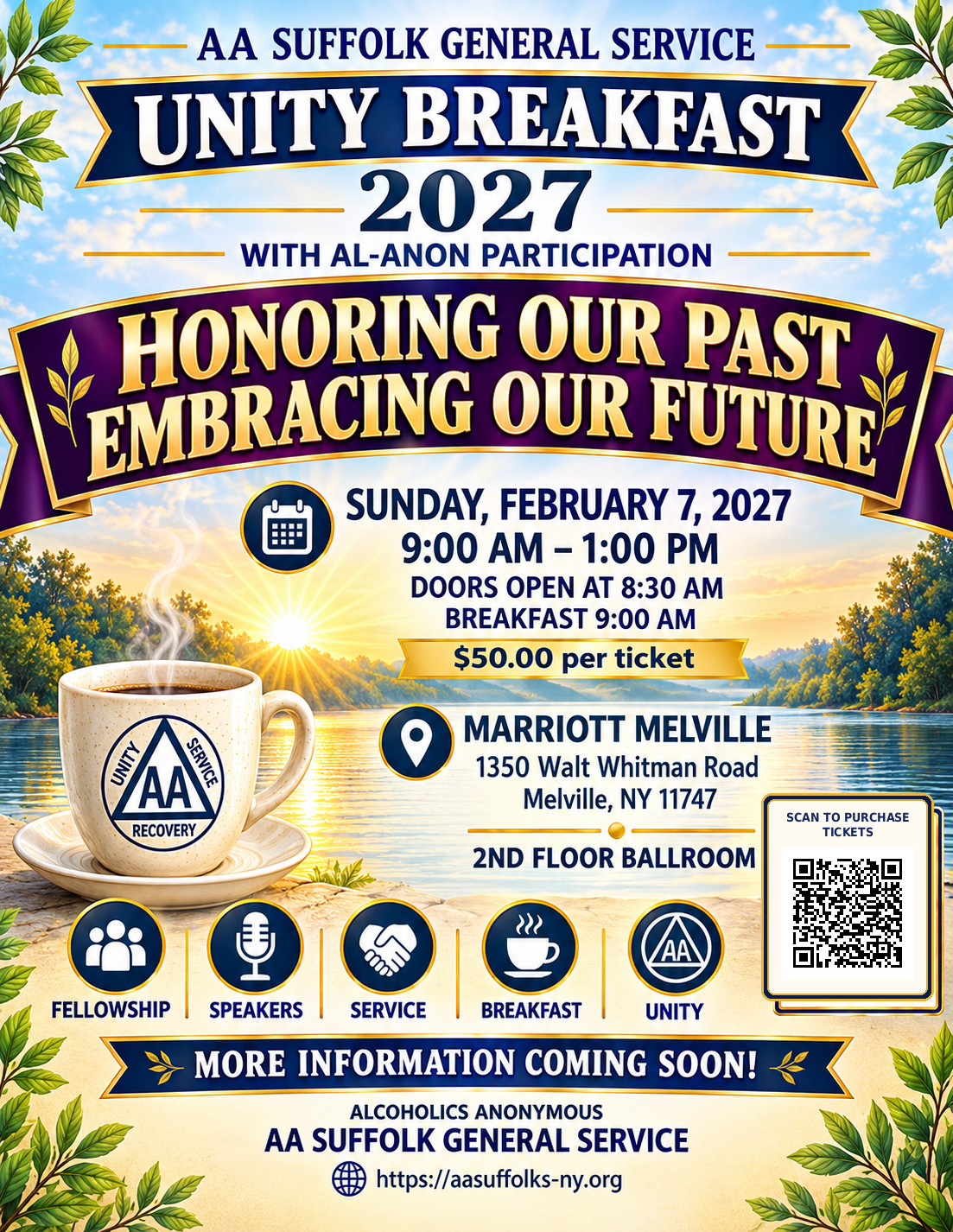 2027 AA Unity Breakfast with Al-Anon Participation