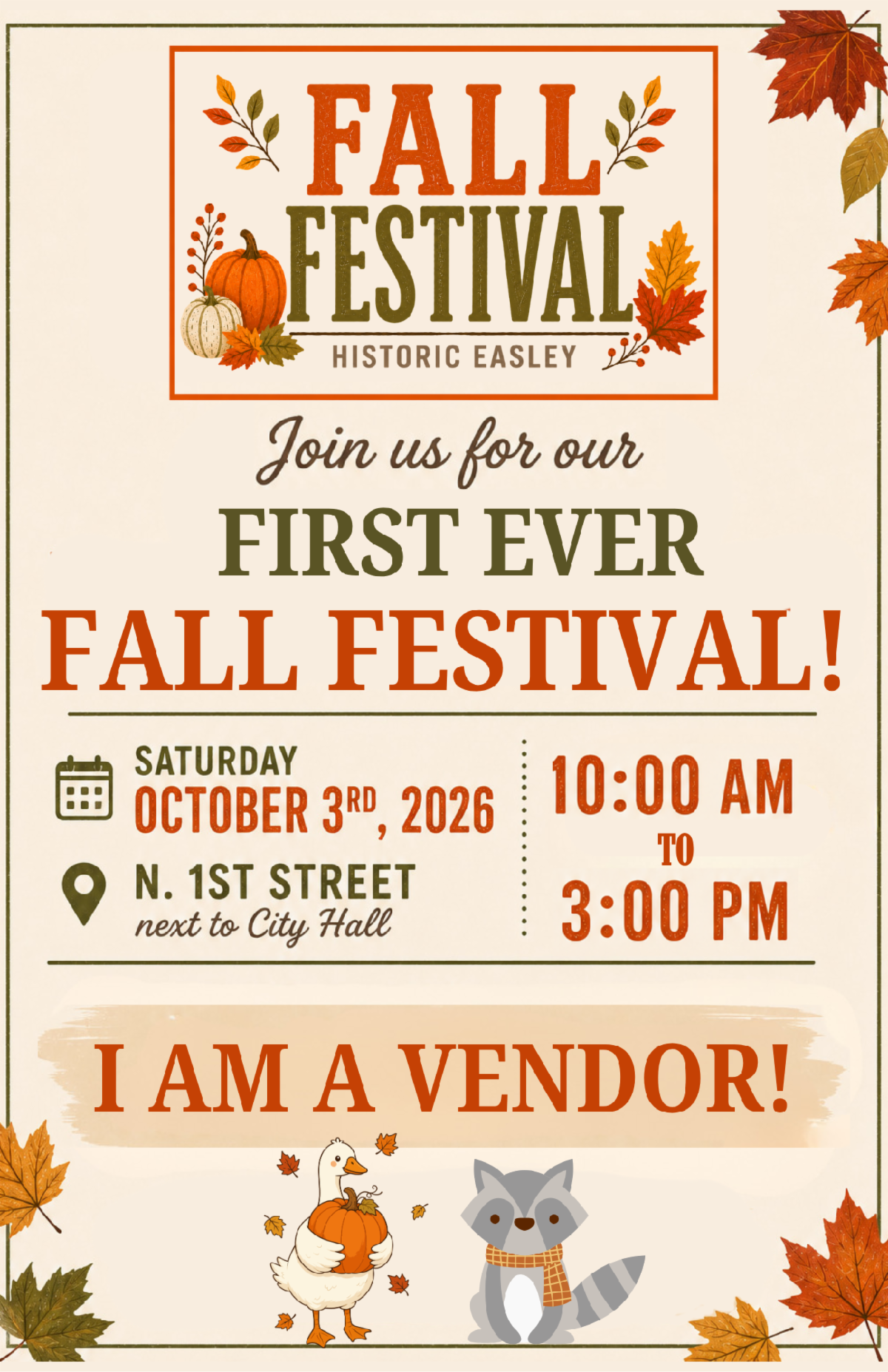 Fall Festival-Historic Easley, SC