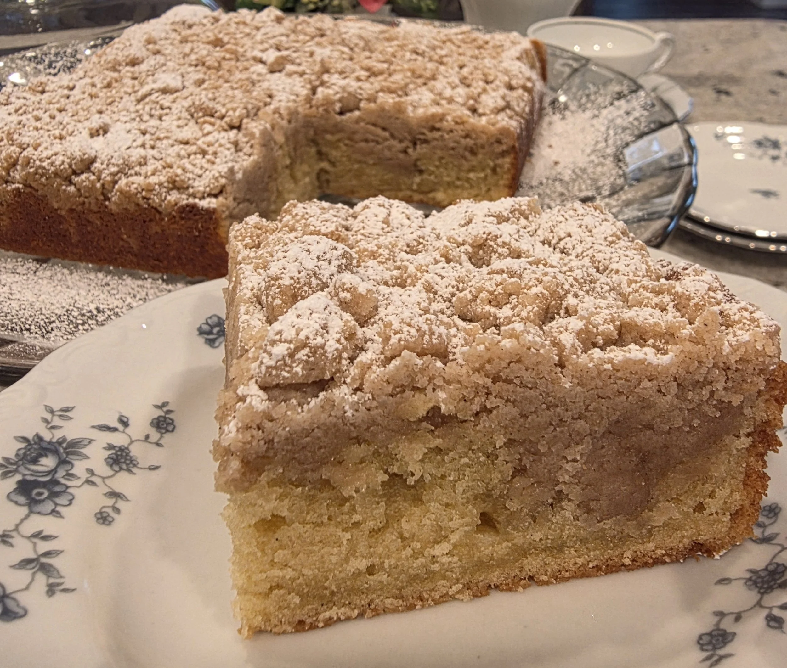 Vanilla Buttercrumb Cake