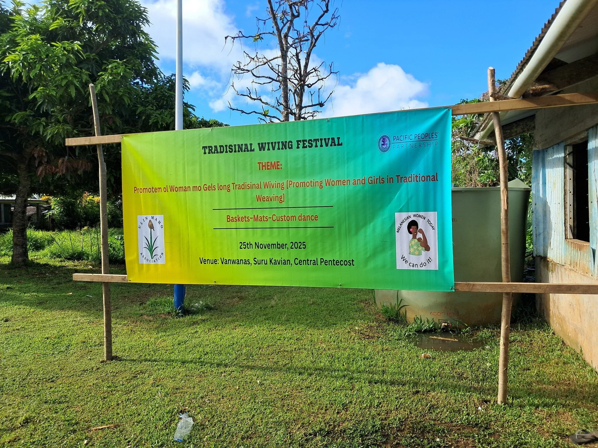 Traditional Weaving Festival in Vanwanas, Vanuatu
