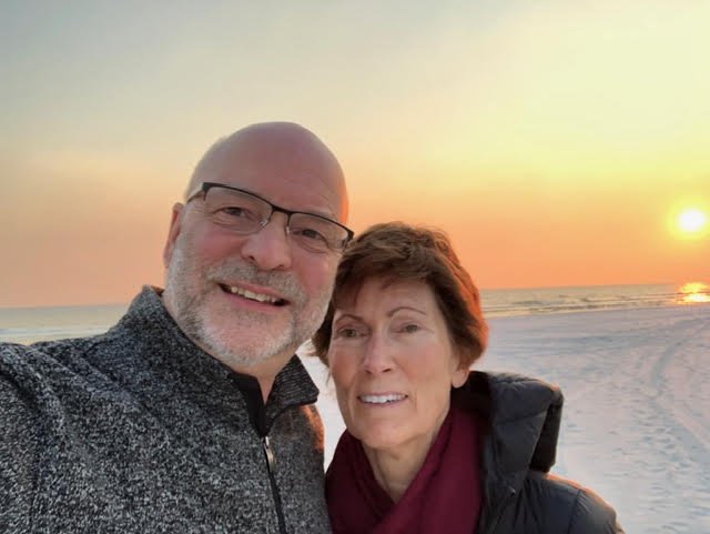 Andy Reese and his wife. They love each other.