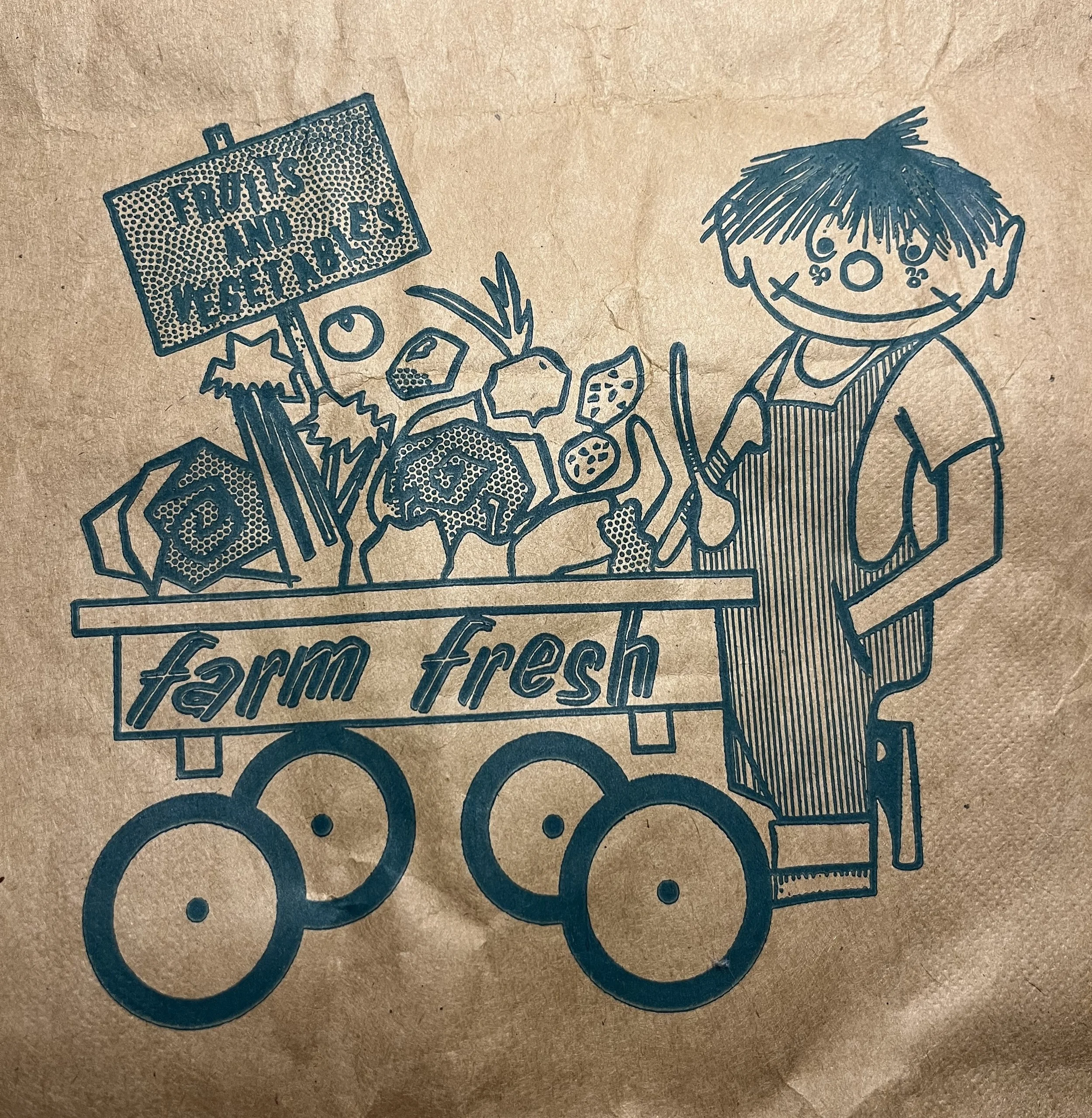 Original Adams family illustration supplied for the reusable bag