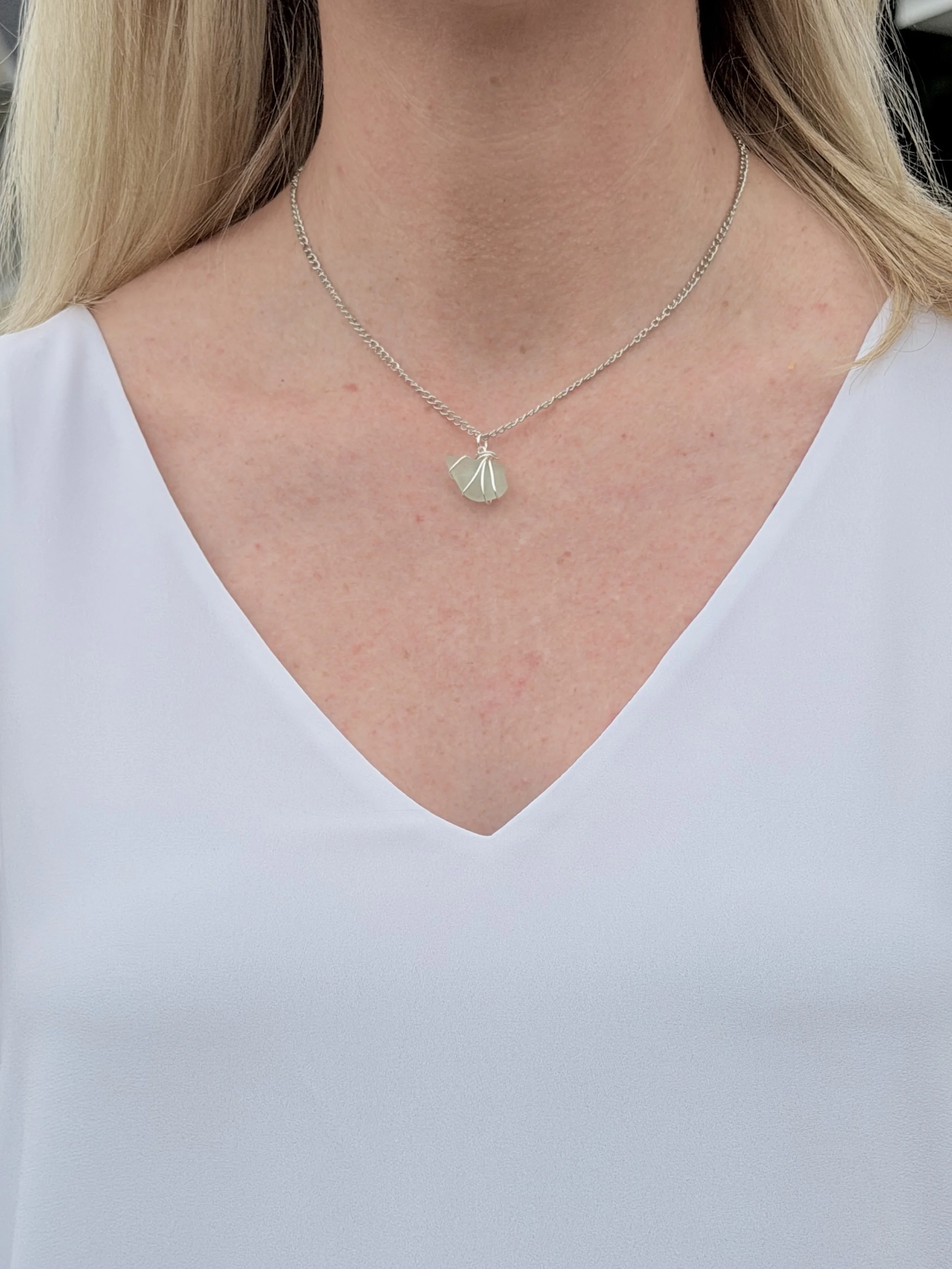 The Chesapeake Seedling Seafoam Choker