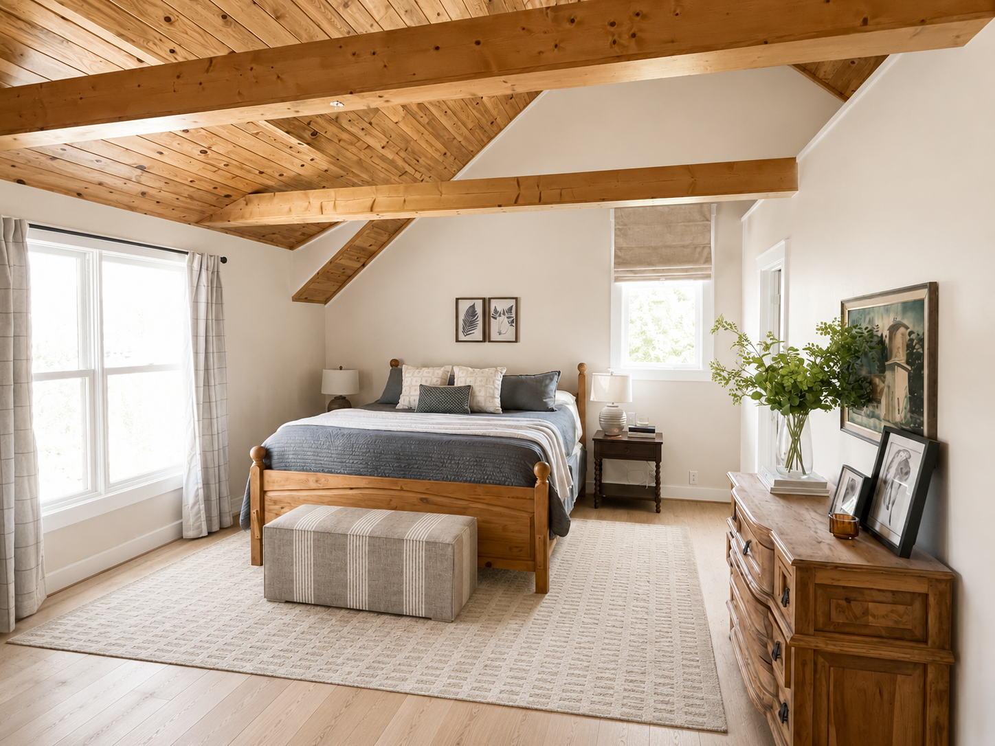 Beautifully furnished mountain home by A-Frame Studio featuring turnkey furnishing and interior styling in Crested Butte.