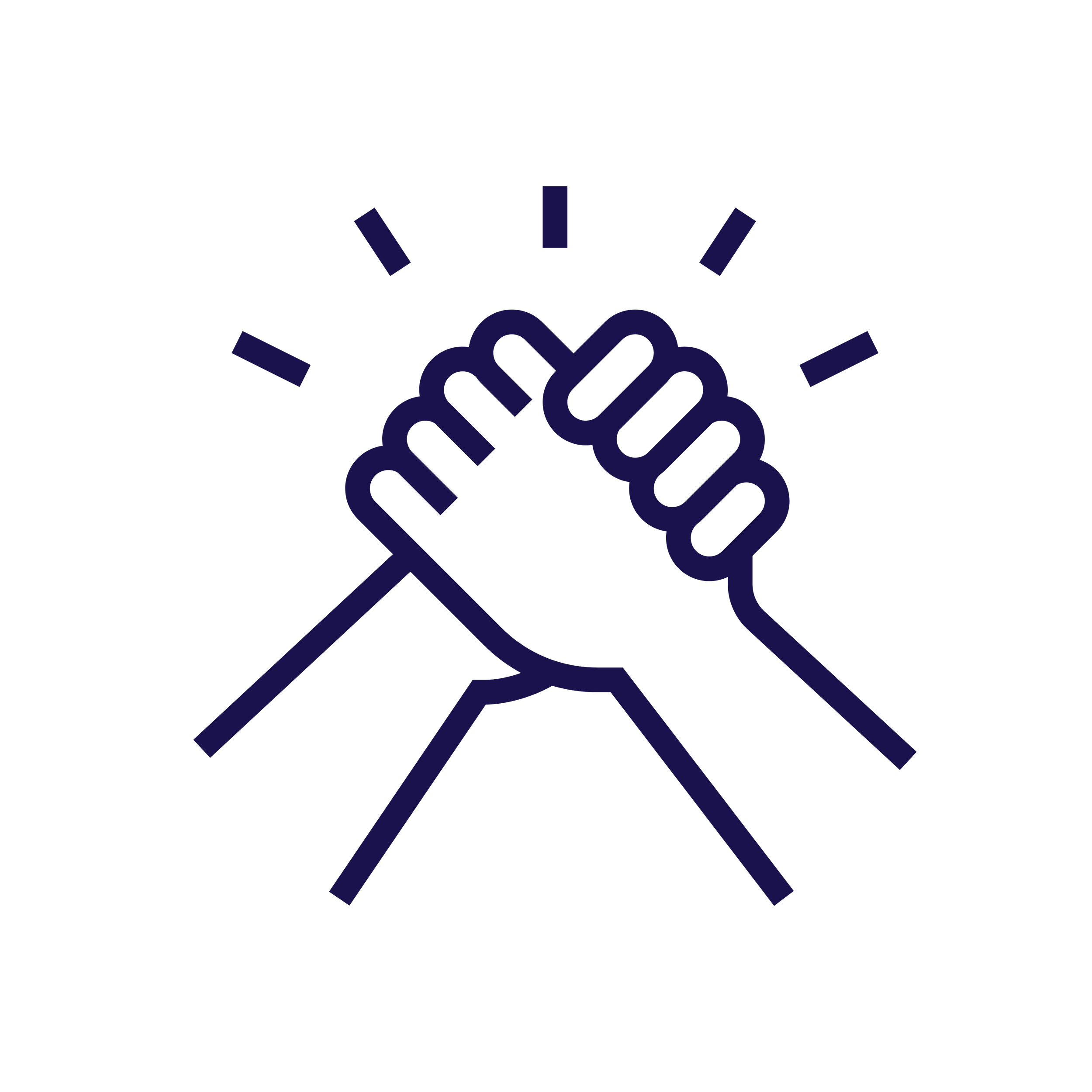 Logo of the American Civil Liberties Union (ACLU) featuring a hand with a raised fist surrounded by rays.