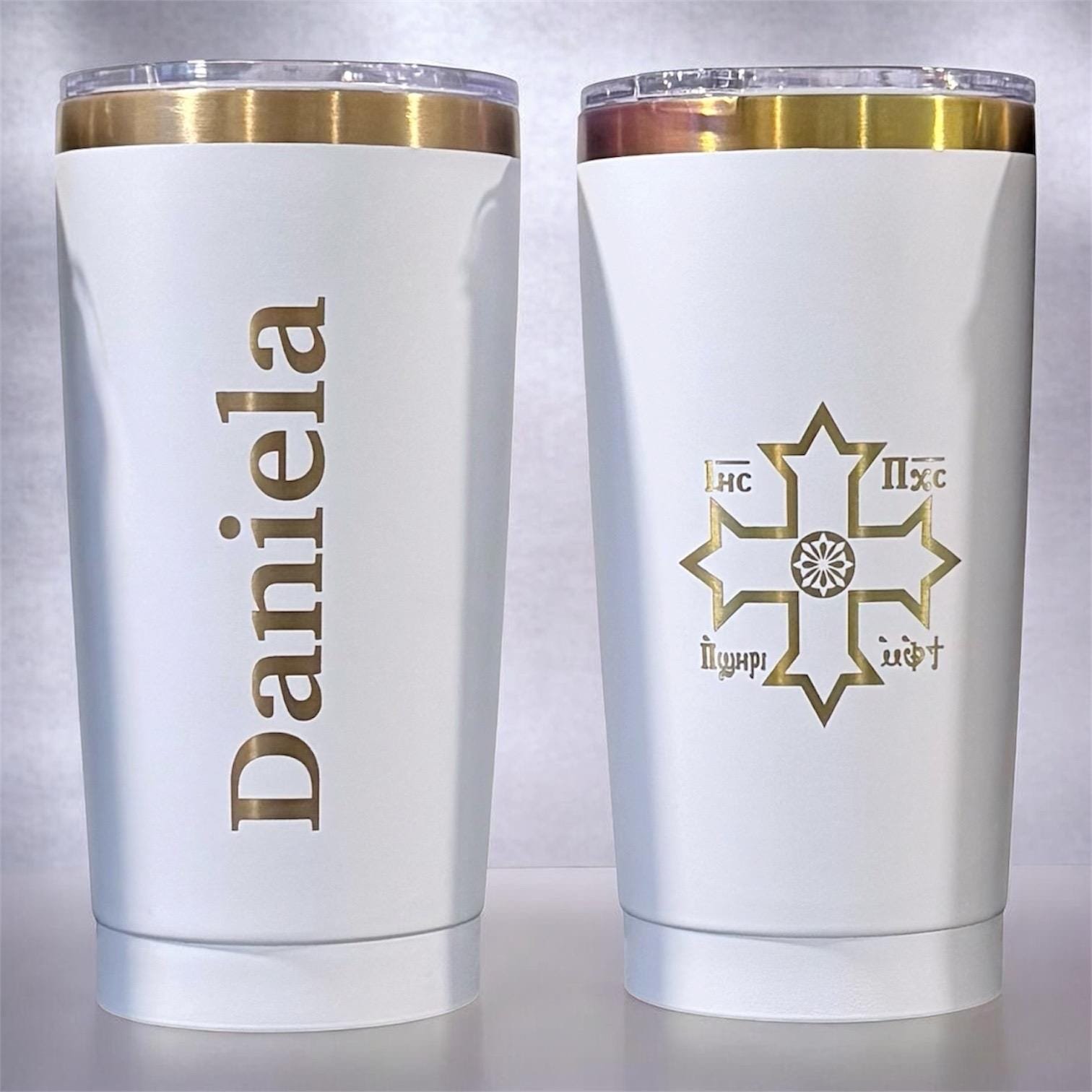 Personalized Engraved Tumbler | Custom Stainless Steel Cup 20oz 30oz | Logo Tumbler, Corporate Gift, Wedding Favor