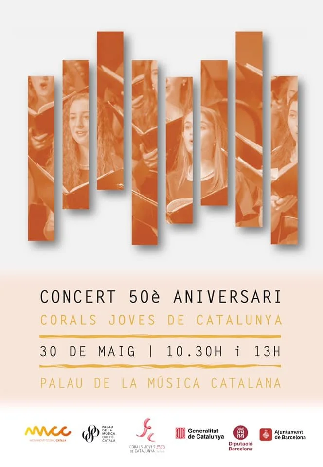 50è aniversari de la Federació Corals Joves de Catalunya