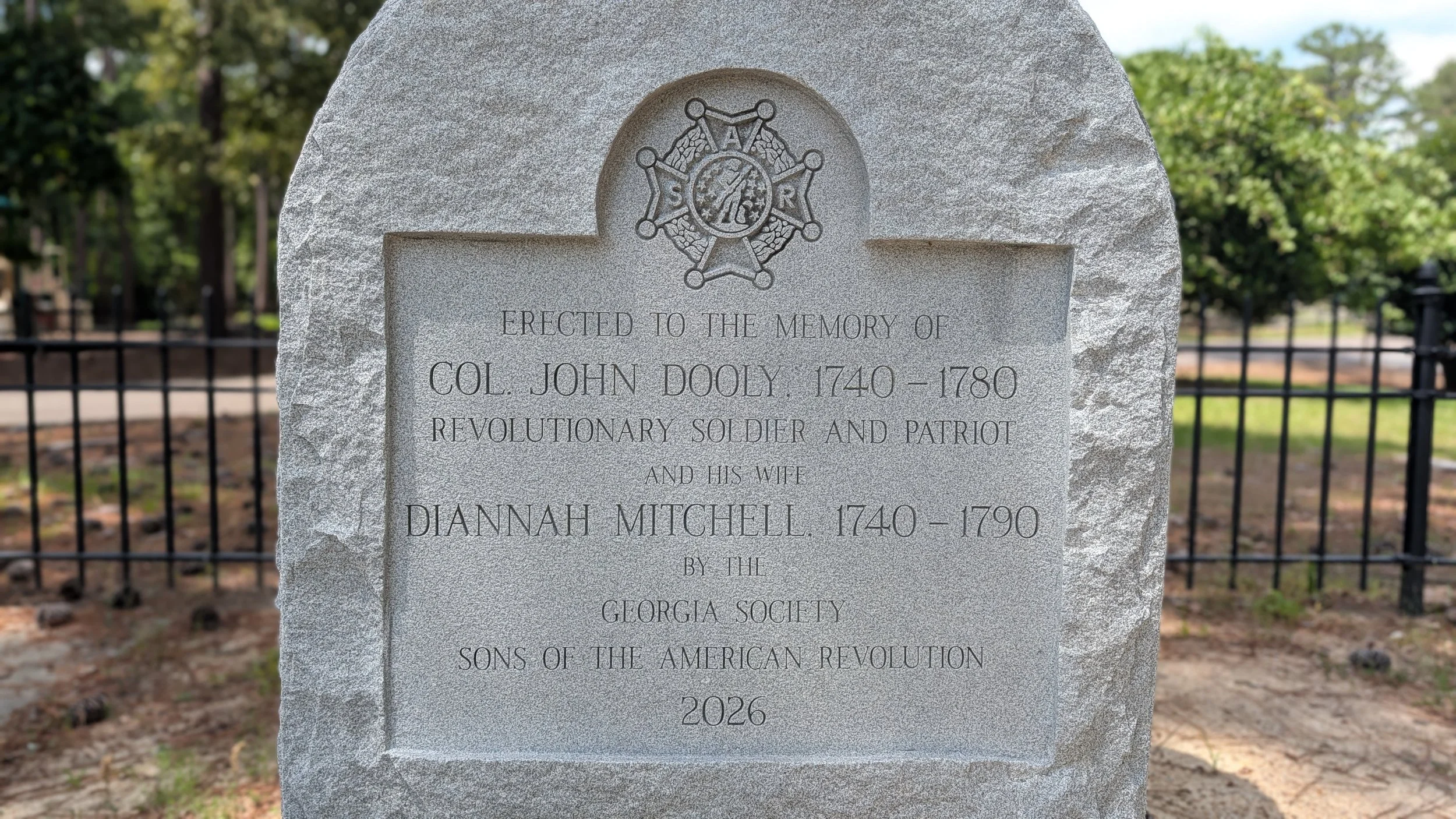 Col. John Dooly &amp; Diannah Dooly [#42-43/250] 