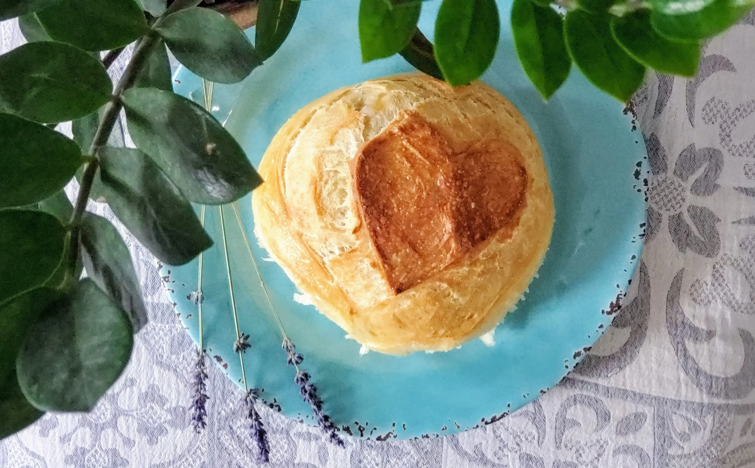 Loaves of Love - variety of baked loaves of bread with hearts to fill everyone who eats it with love