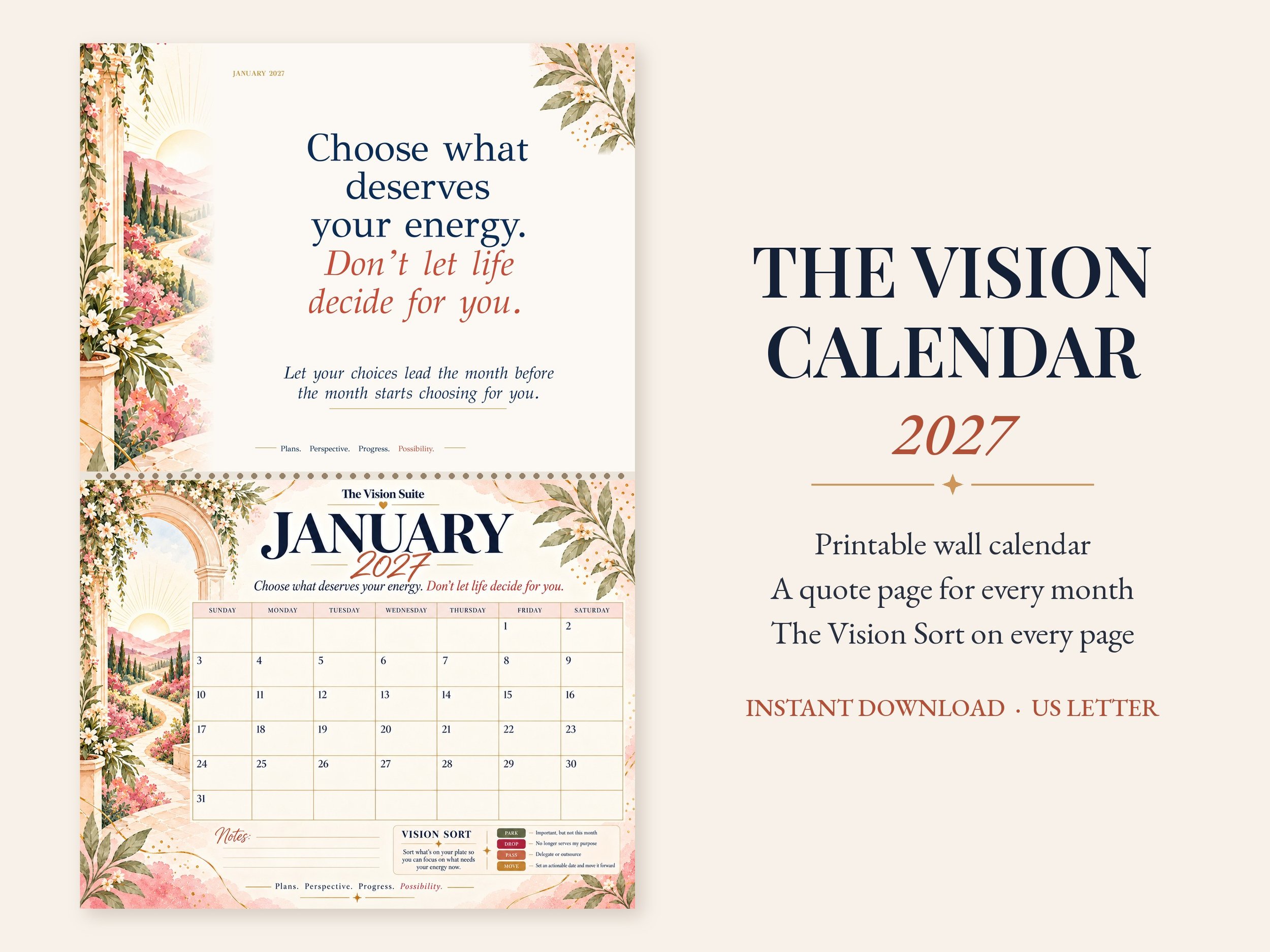 The Vision Calendar 2027