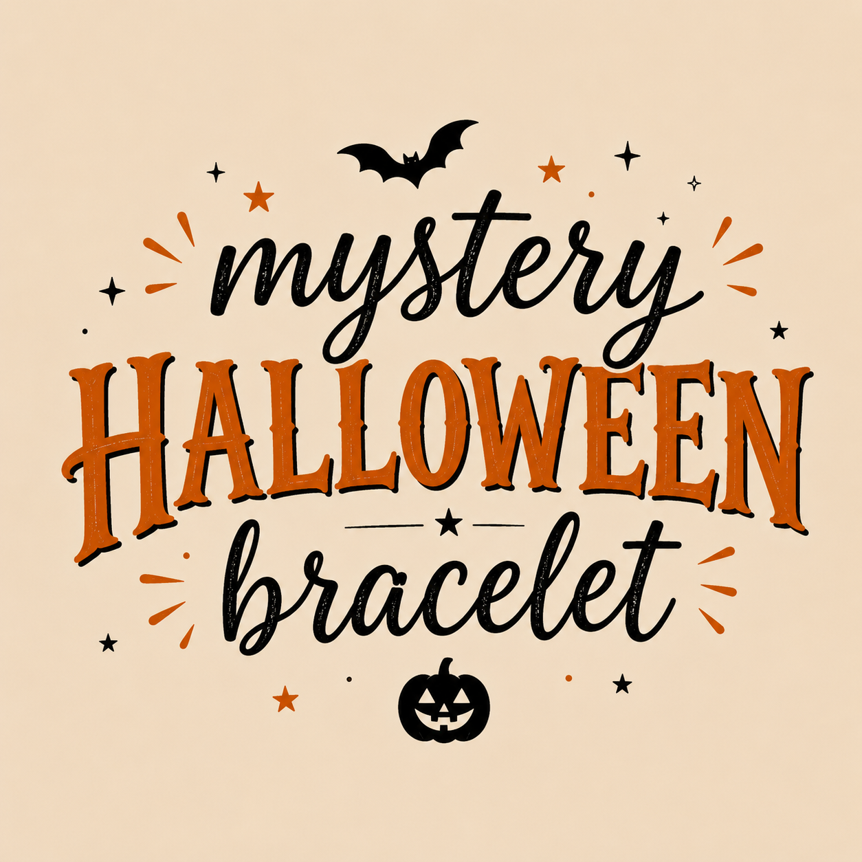 Halloween Mystery Bracelet
