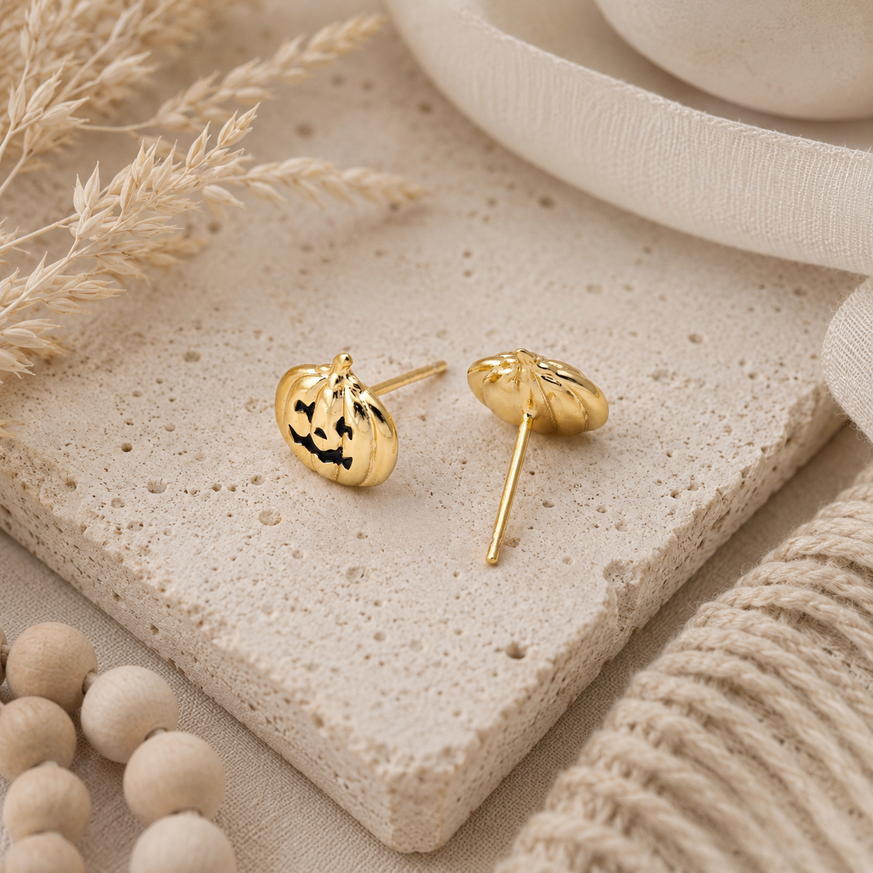 Jack-O’-Lantern Studs