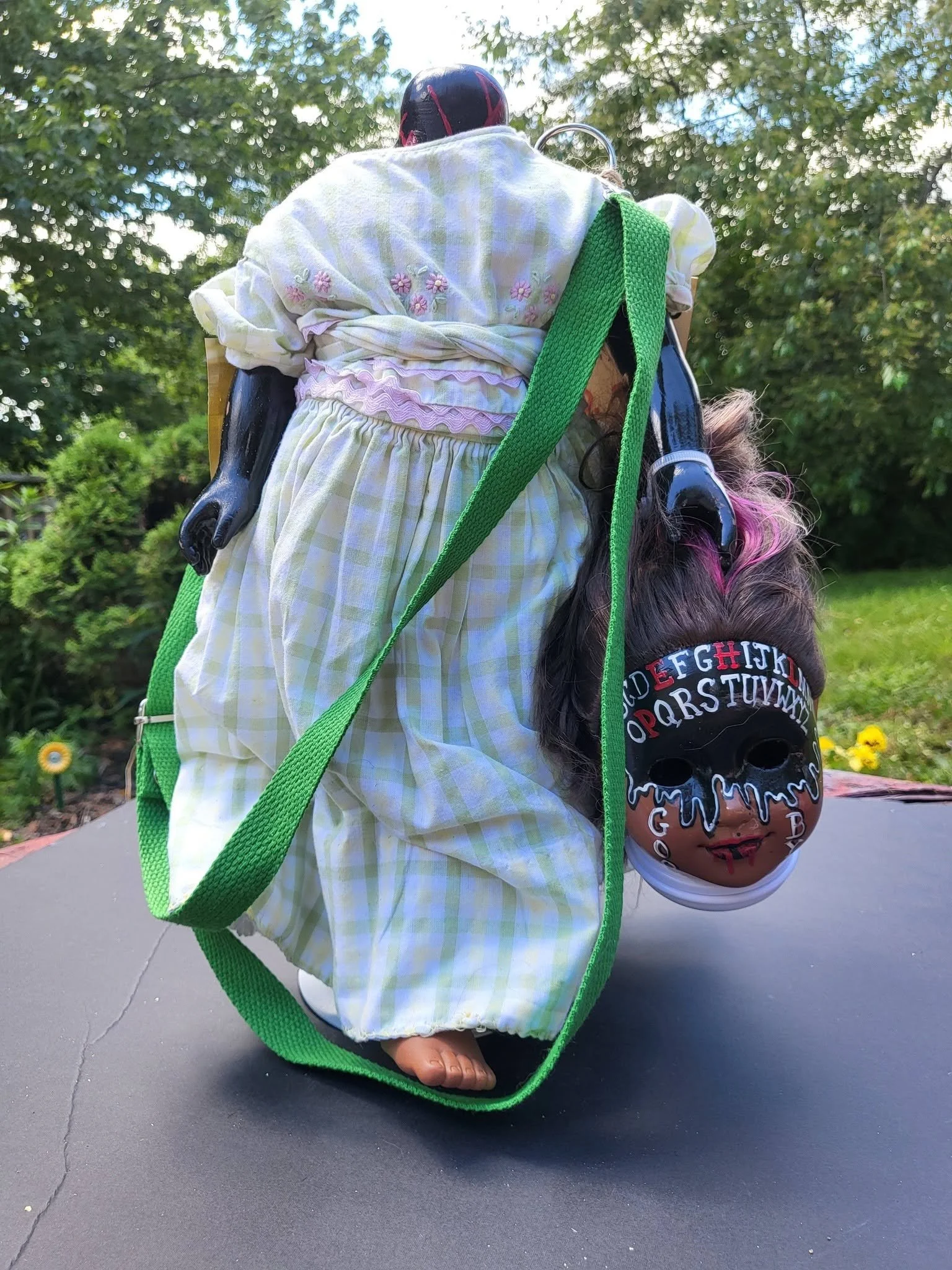 Ouija Board Severed Head Light Up Purse