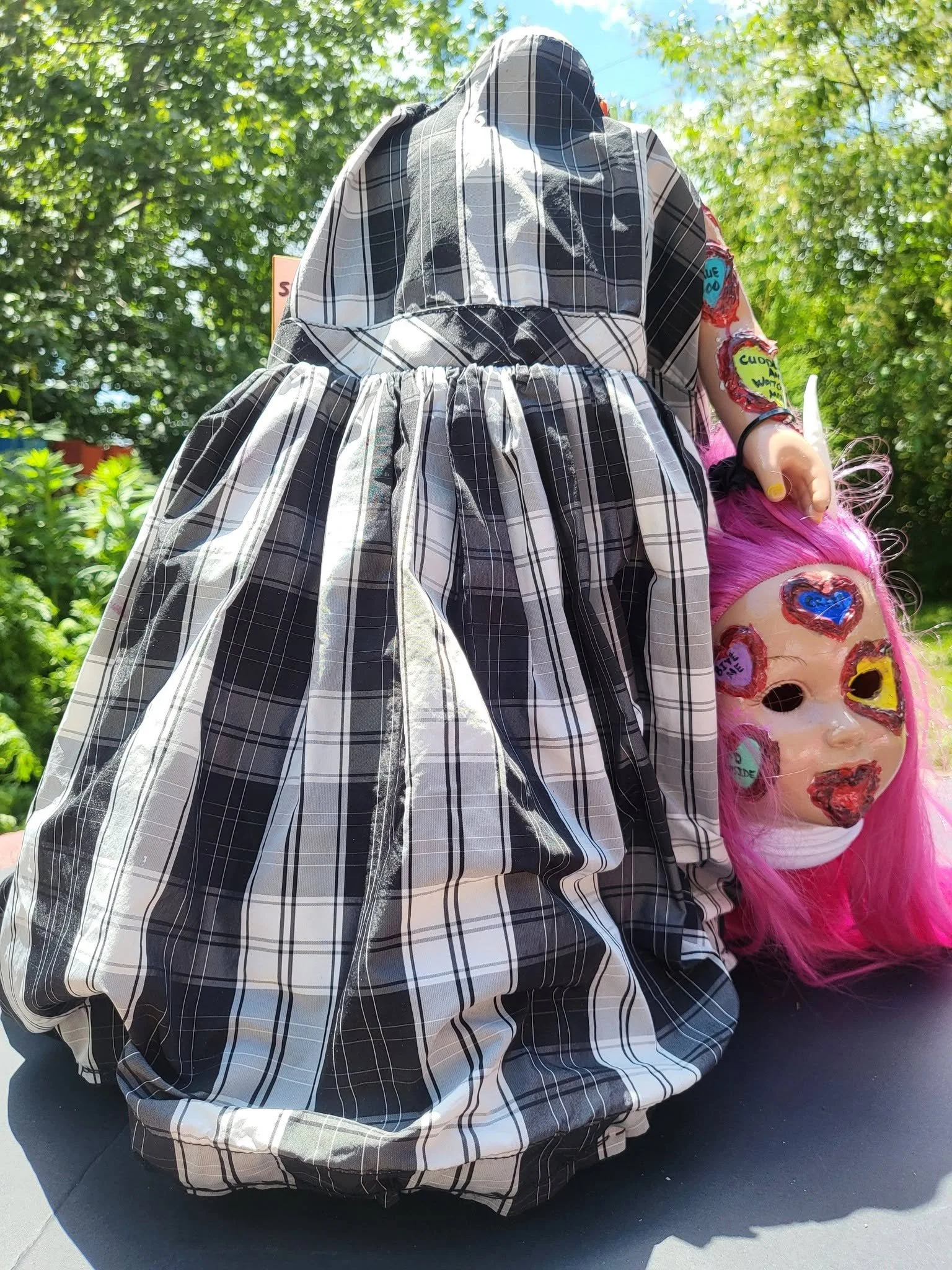 Demon Of Love Severed Head Light Up Purse