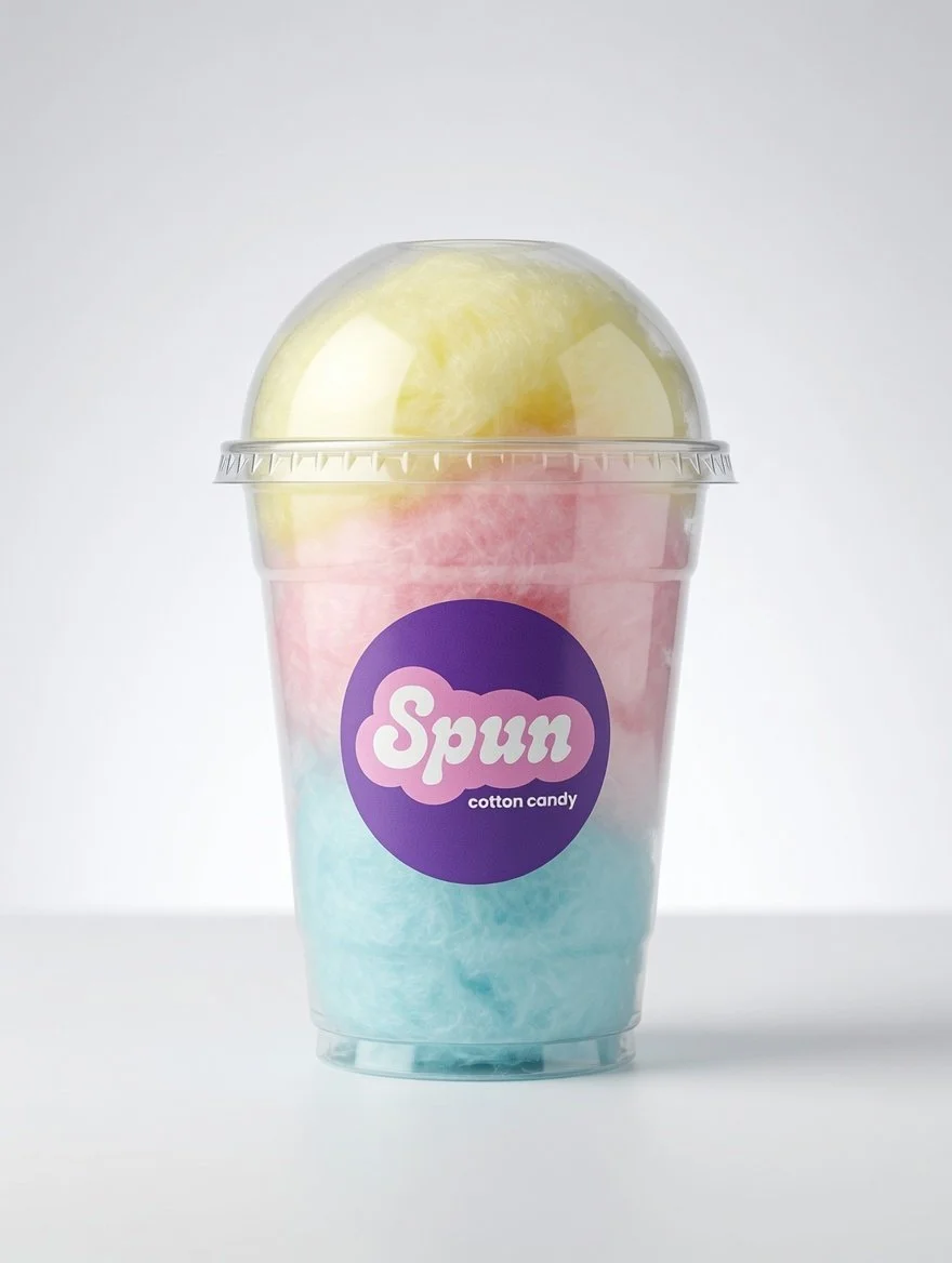 12-pack of 16 oz Cotton Candy Cups