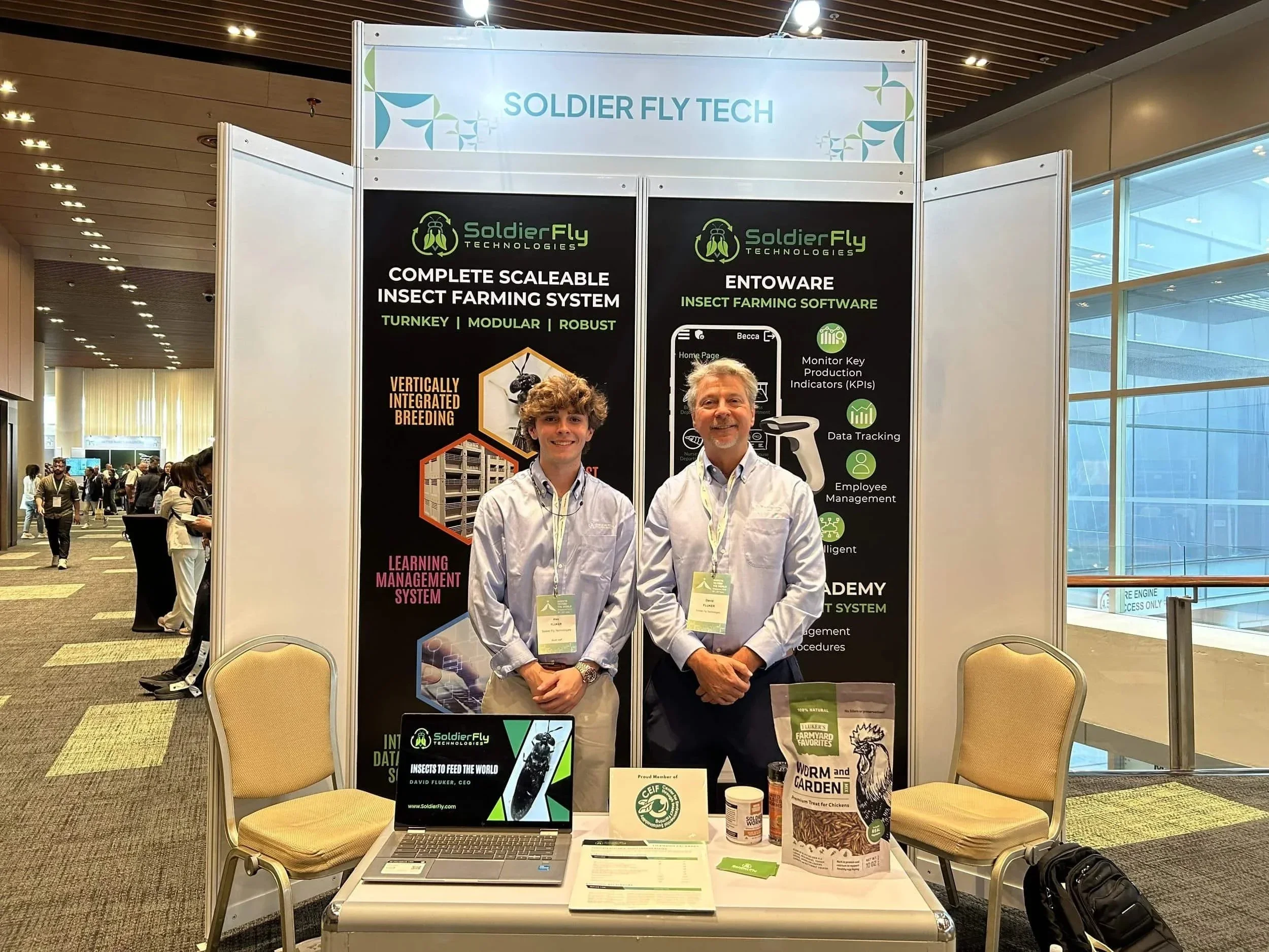 SFT at Insects to Feed the World Trade Show