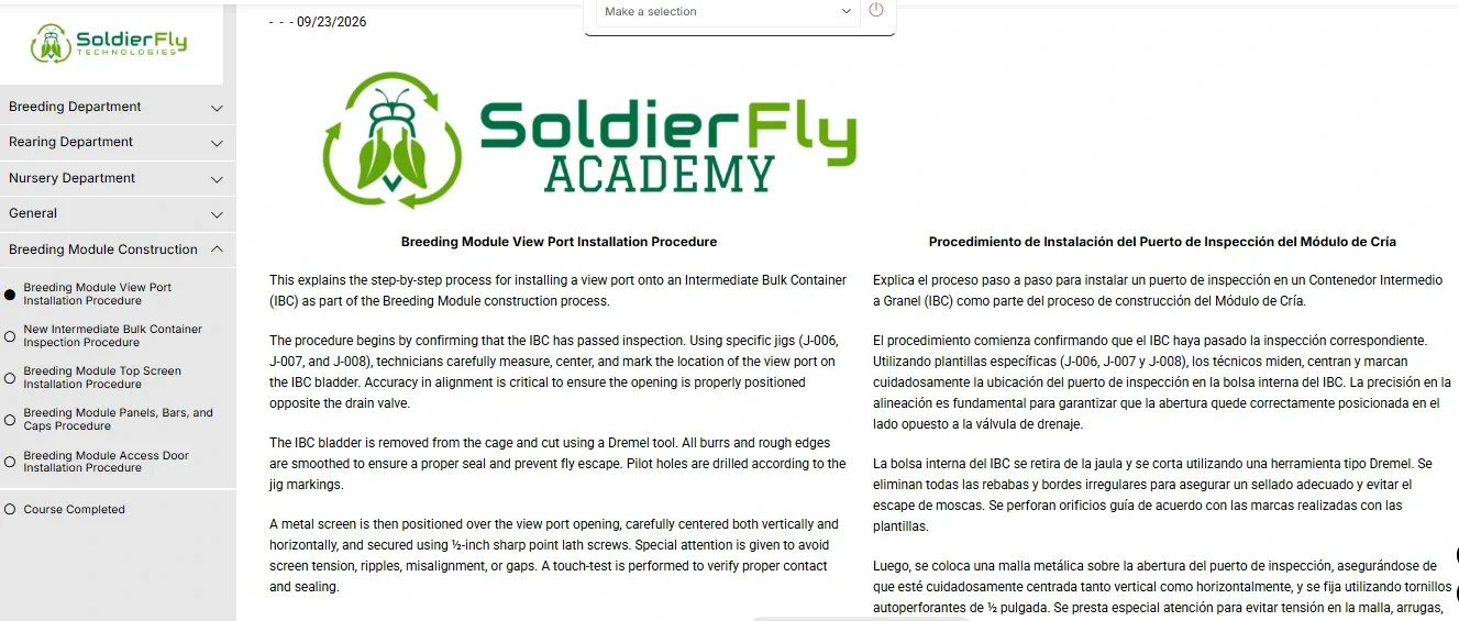 Breeding Construction Module Training Materials