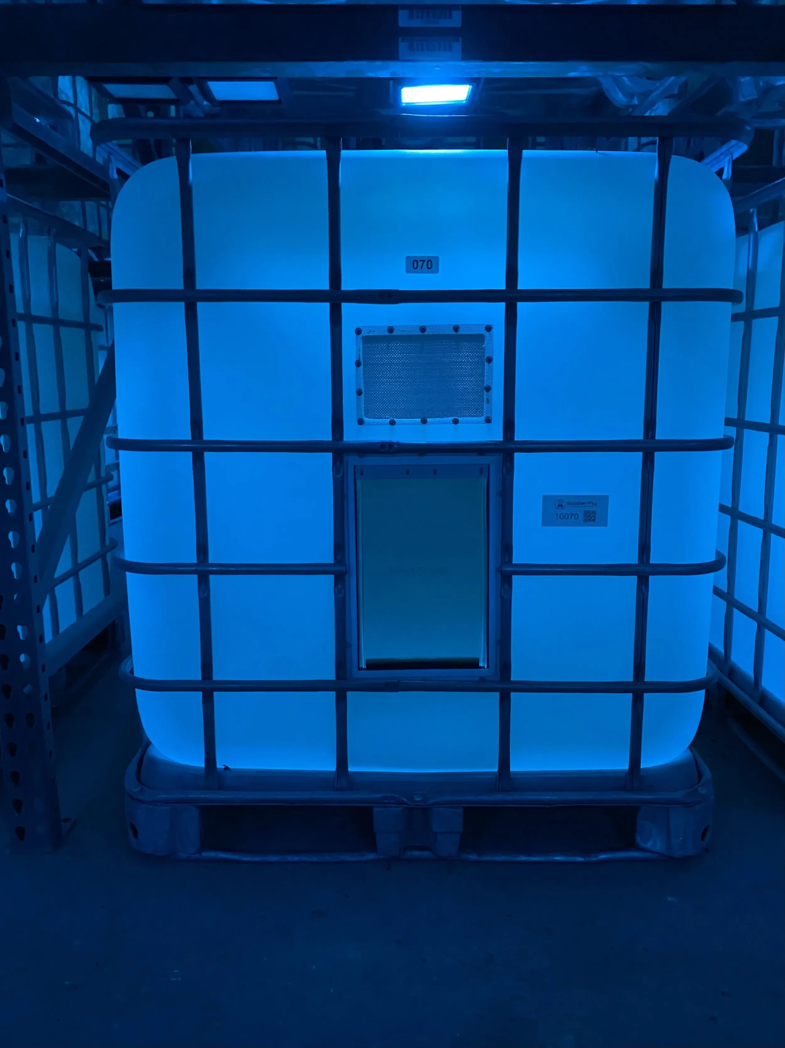 Soldier Fly technologies Breeding unit