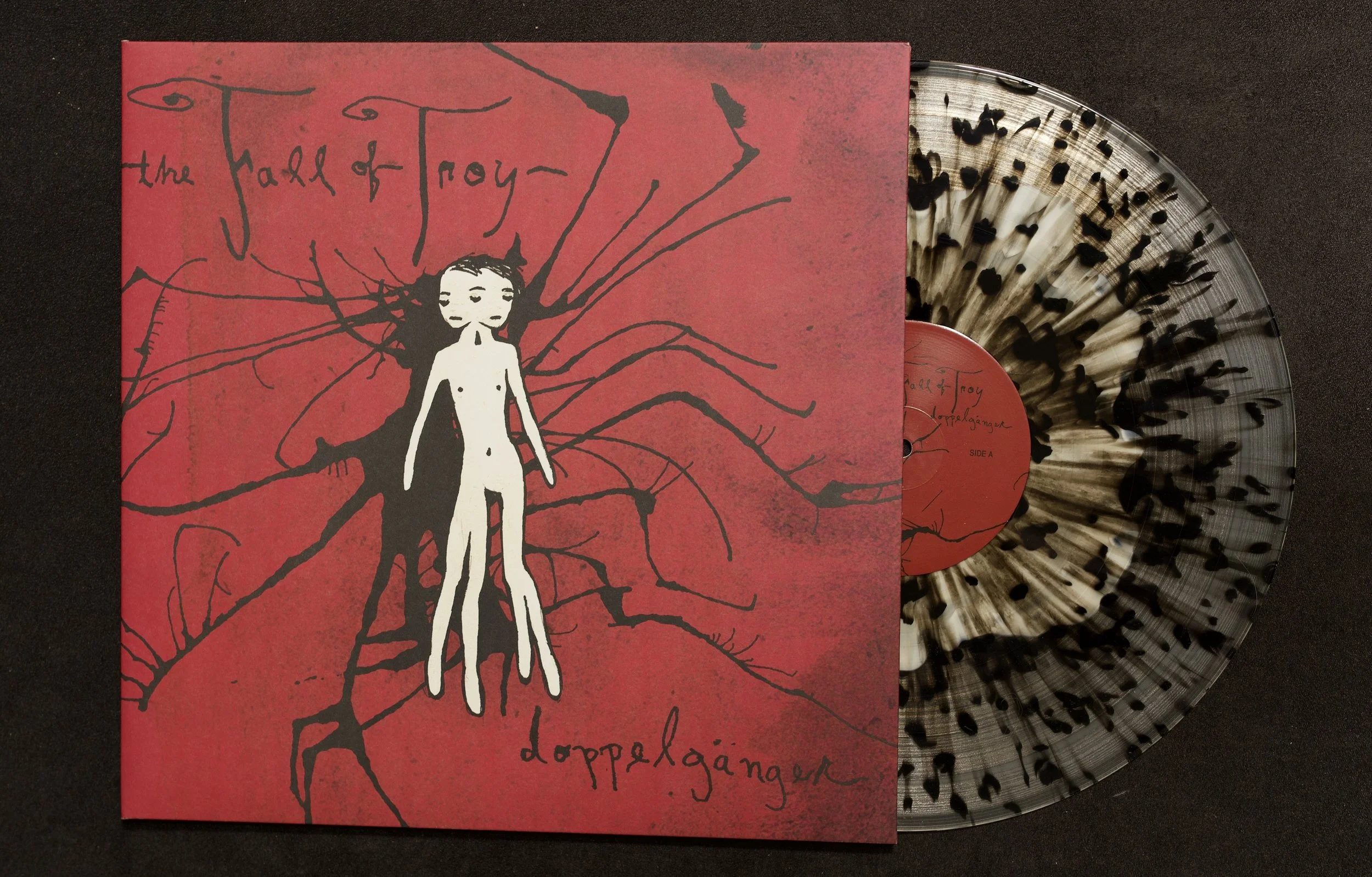 The Fall Of Troy - Doppelgänger - White Opaque Ultra Clear With Black Splatter Limited 1/500