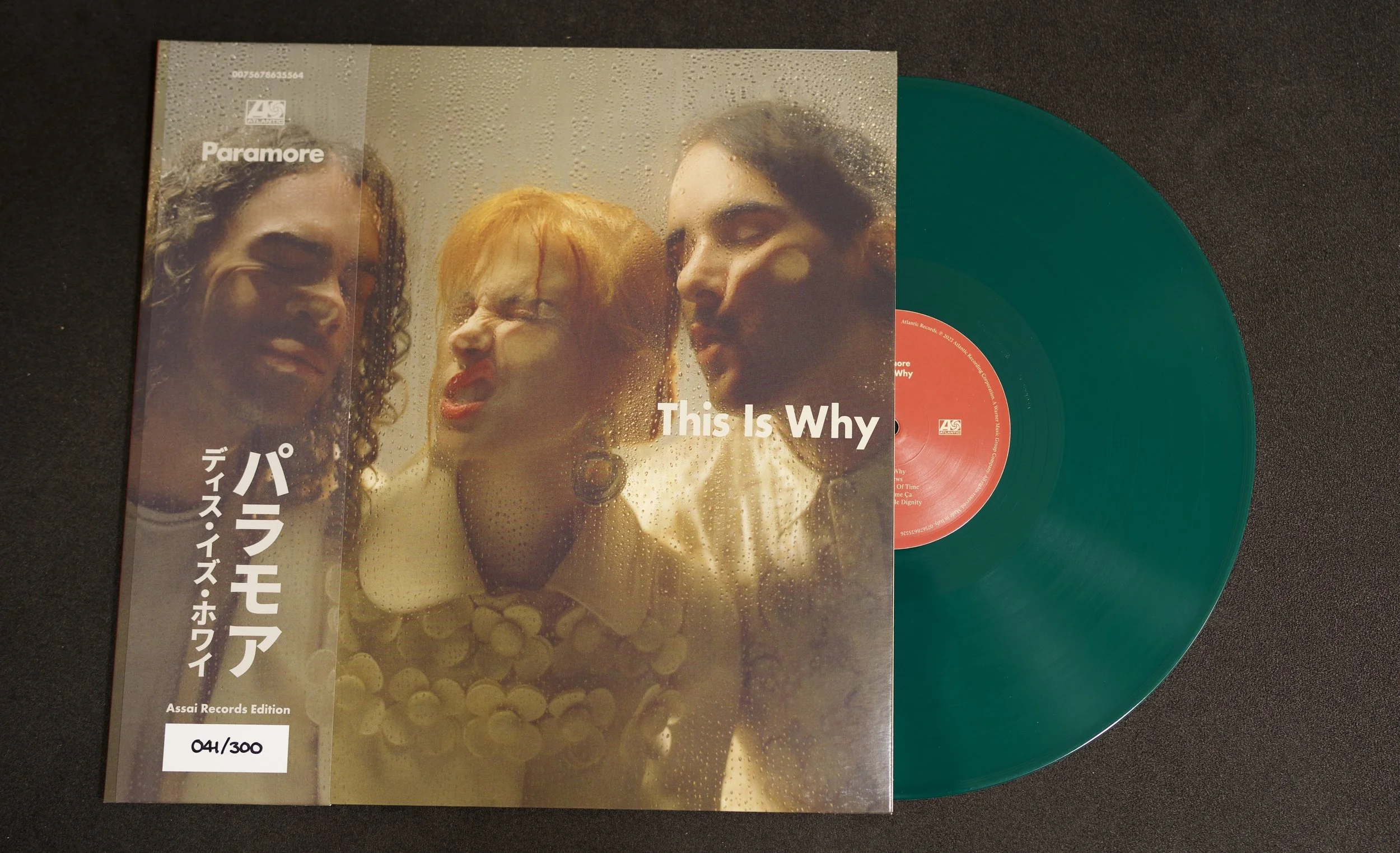 Paramore - This Is Why - Assai Obi Limited Edition Green vinyl Hand Numbered #41 of 300