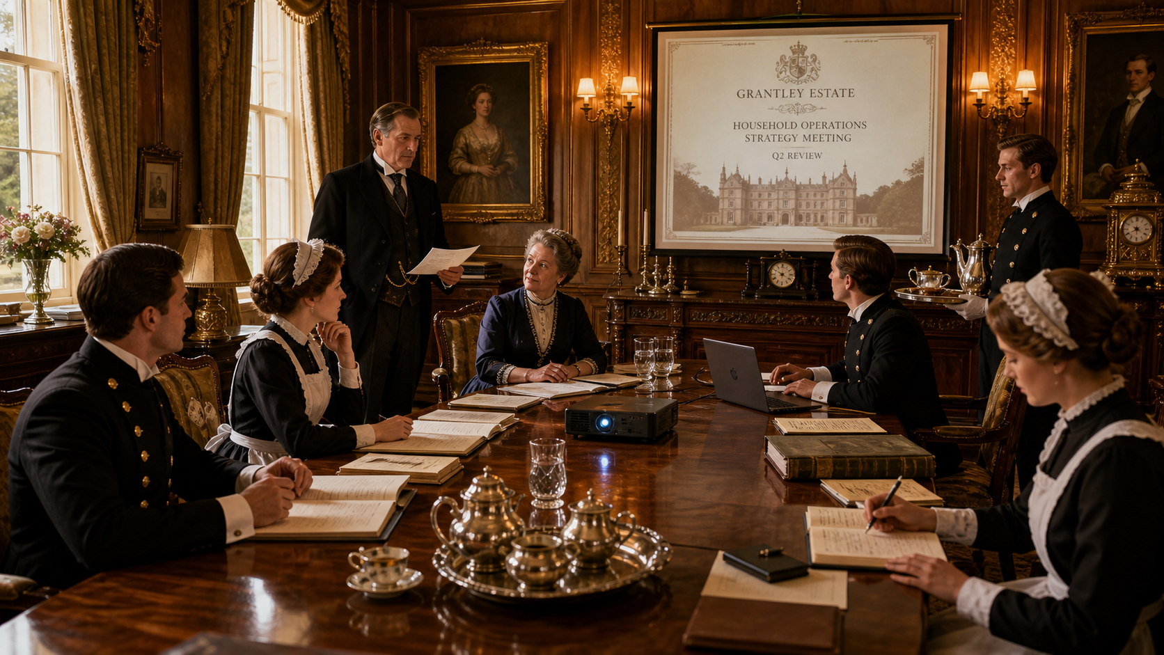 Is Your Workplace Like Downton Abbey?