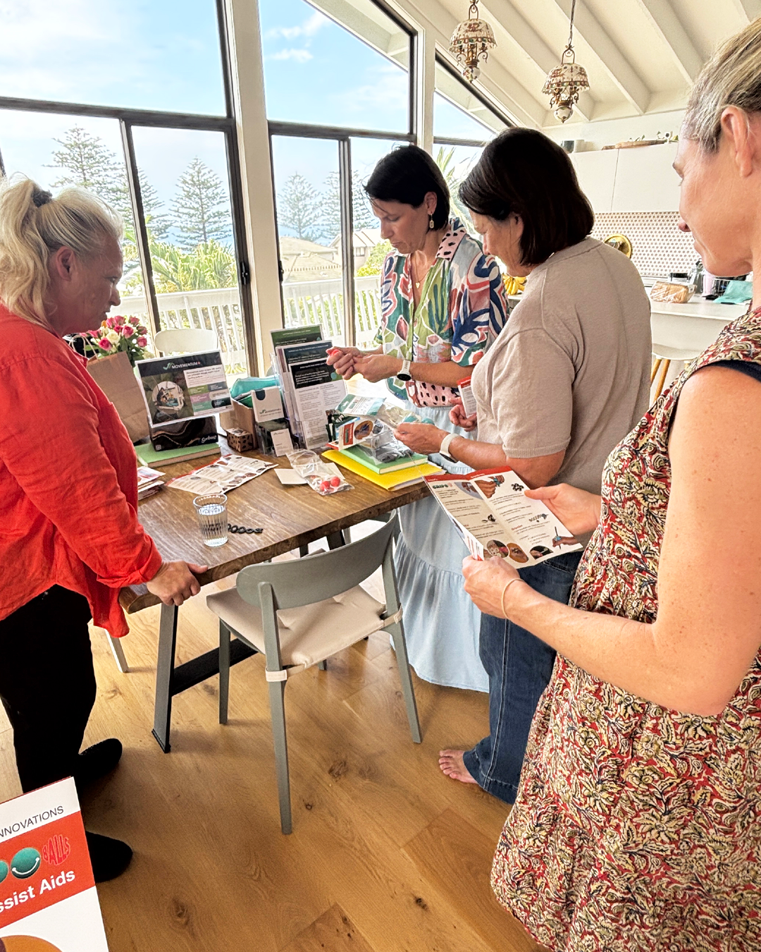 The Movementum team partake in their own professional development and training.