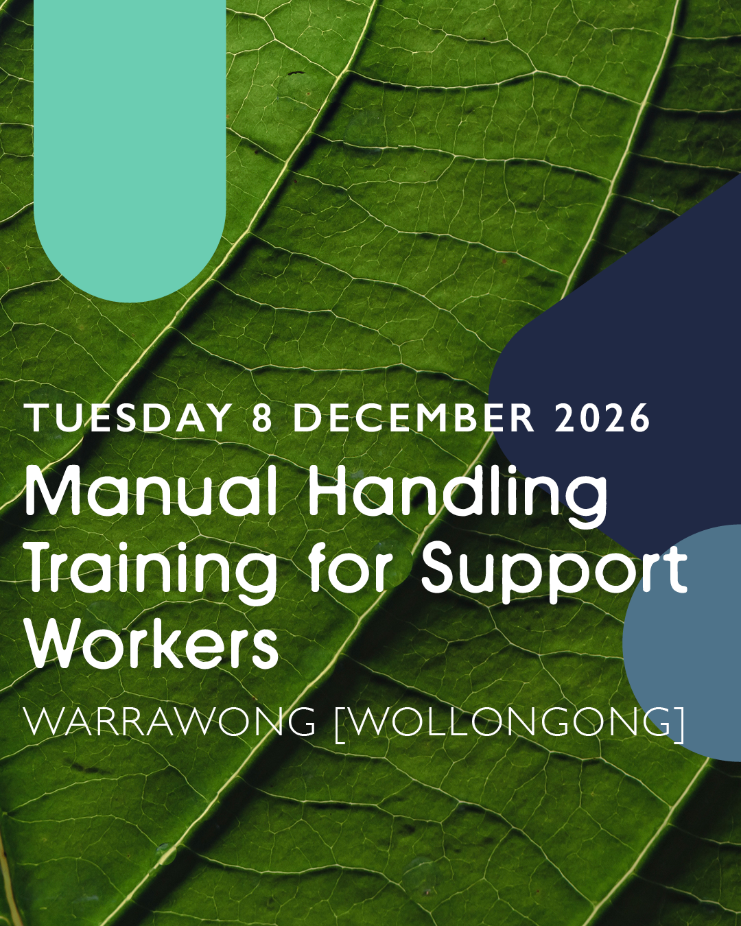 Manual Handling Training for Support Workers (Warrawong)