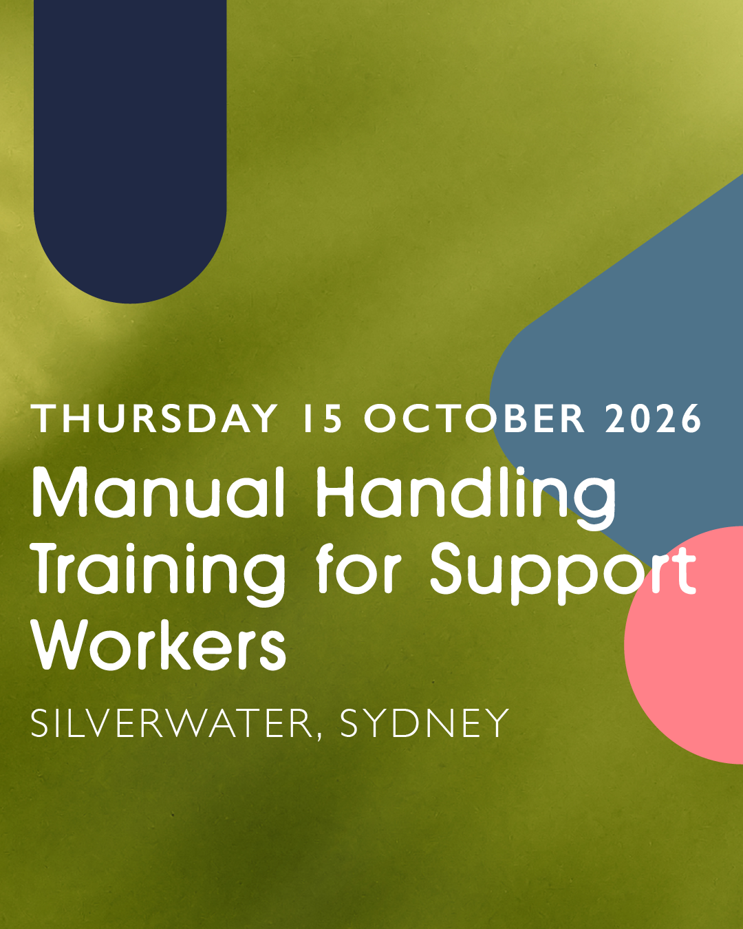 Manual Handling Training for Support Workers (Silverwater)
