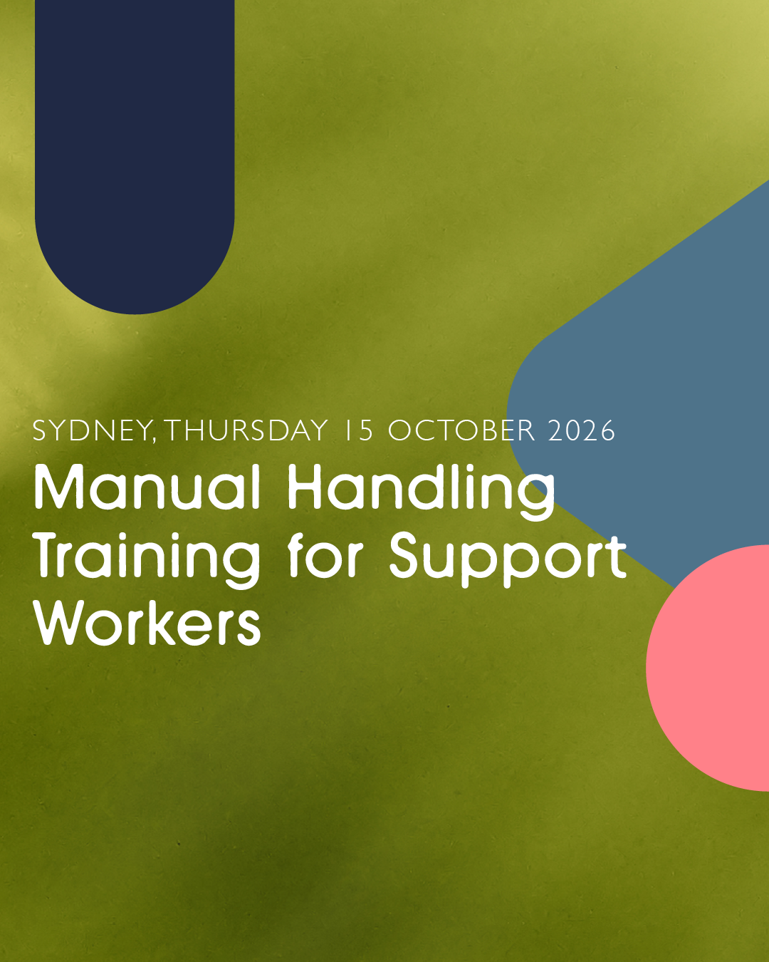 Manual Handling Training for Support Workers (Silverwater)