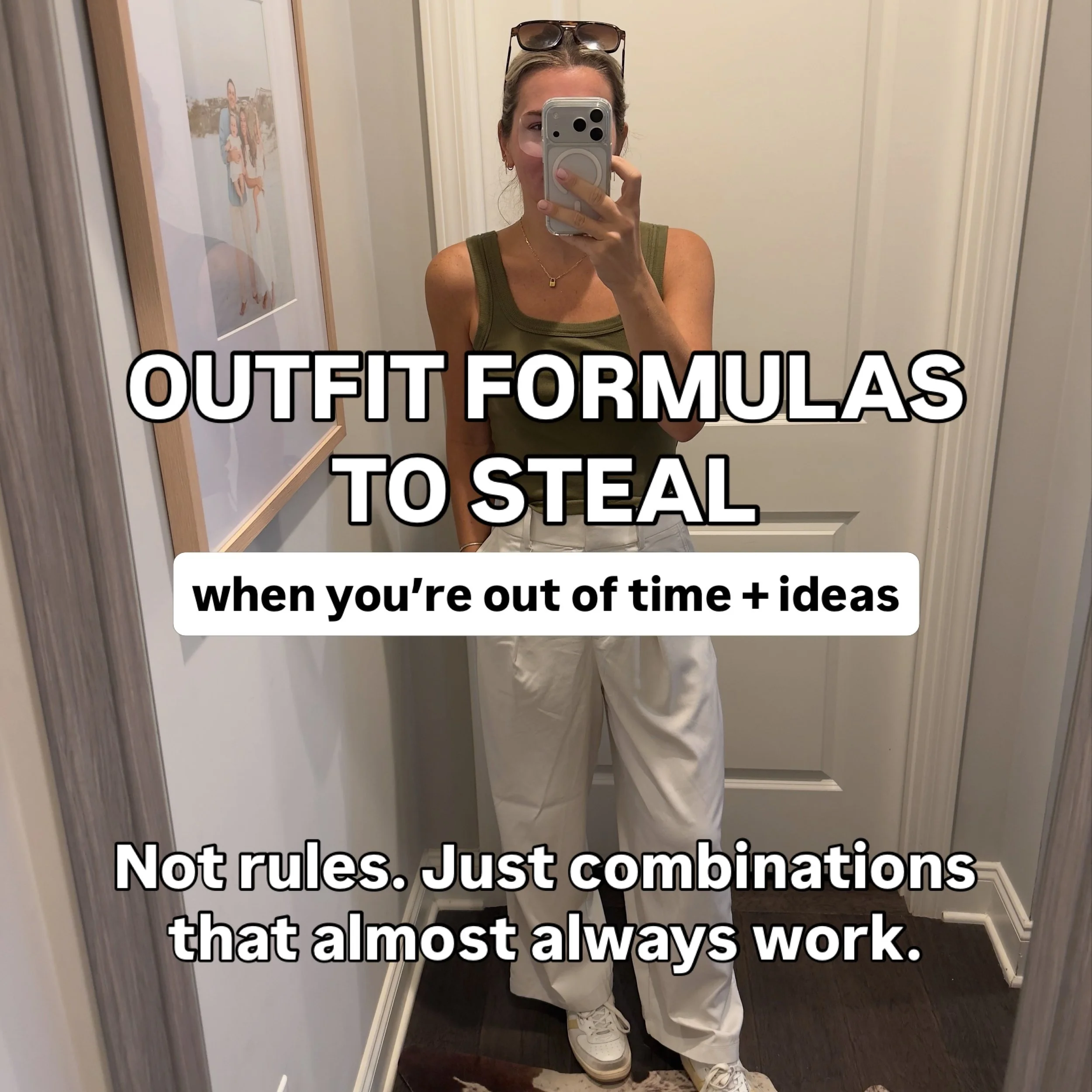 I see you⬇️

You have 47 things that need to happen before breakfast, three people asking you questions at the same time, and somehow you&rsquo;re also supposed to figure out what to wear.

And not just anything.

Something that works for school drop