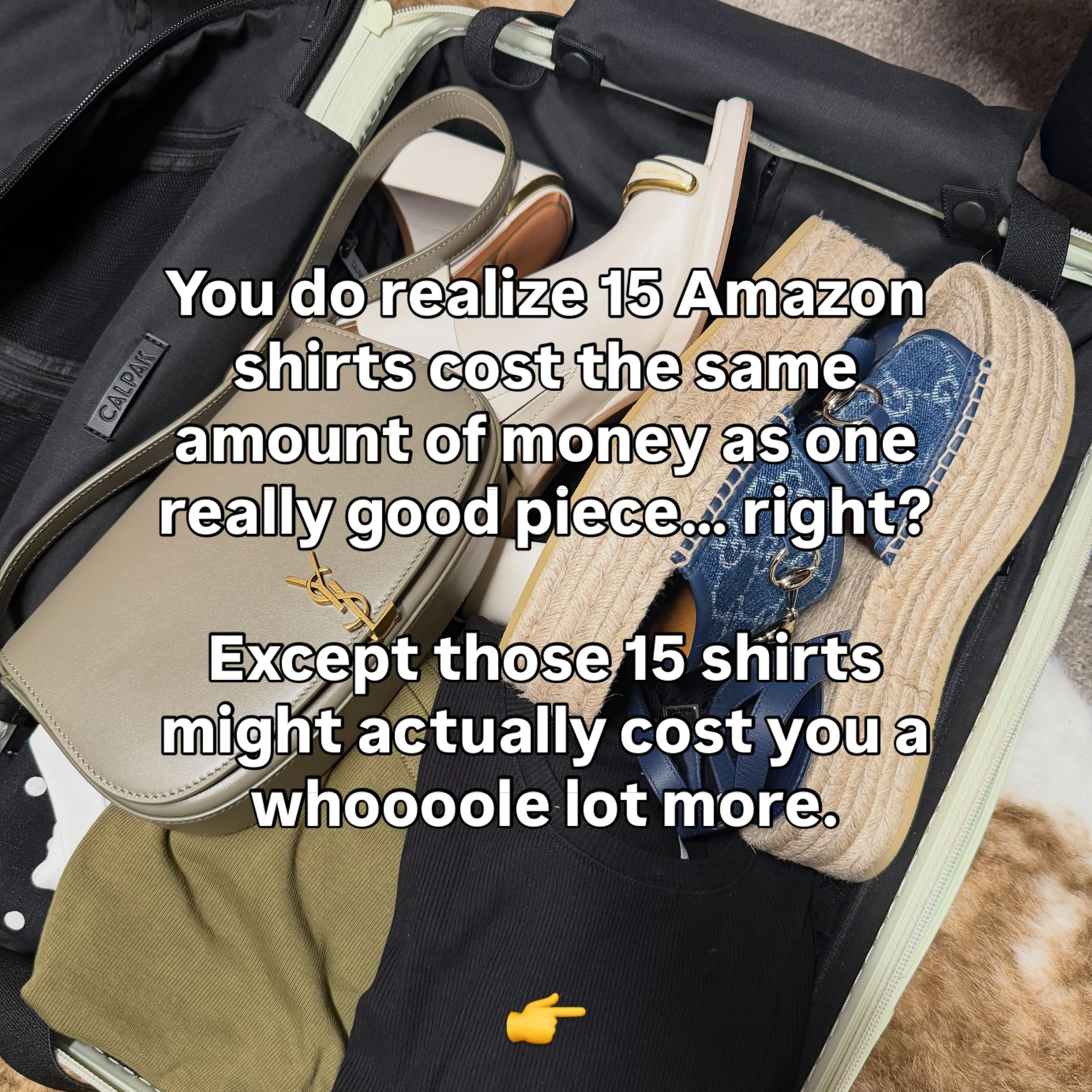 Your closet might not have a spending problem. It might have a strategy problem 👇

A lot of &ldquo;pretty good&rdquo; purchases can eat up the same budget as the pieces that would actually move your wardrobe forward.

The goal isn&rsquo;t to spend m