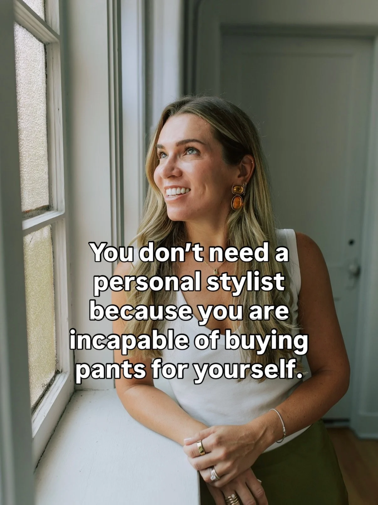 Hot take: hiring a personal stylist isn&rsquo;t really about the clothes 🤷&zwj;♀️

It&rsquo;s about having someone who knows your style, your body, your wardrobe, your calendar&mdash;and the retail landscape&mdash;making hundreds of tiny decisions o