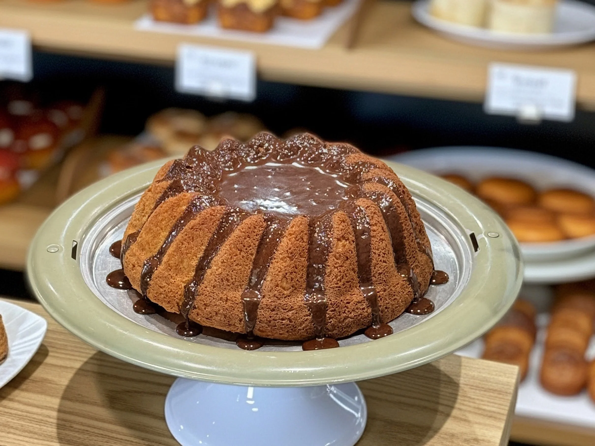 Chocolate Coffee Fudge Bundt Cake