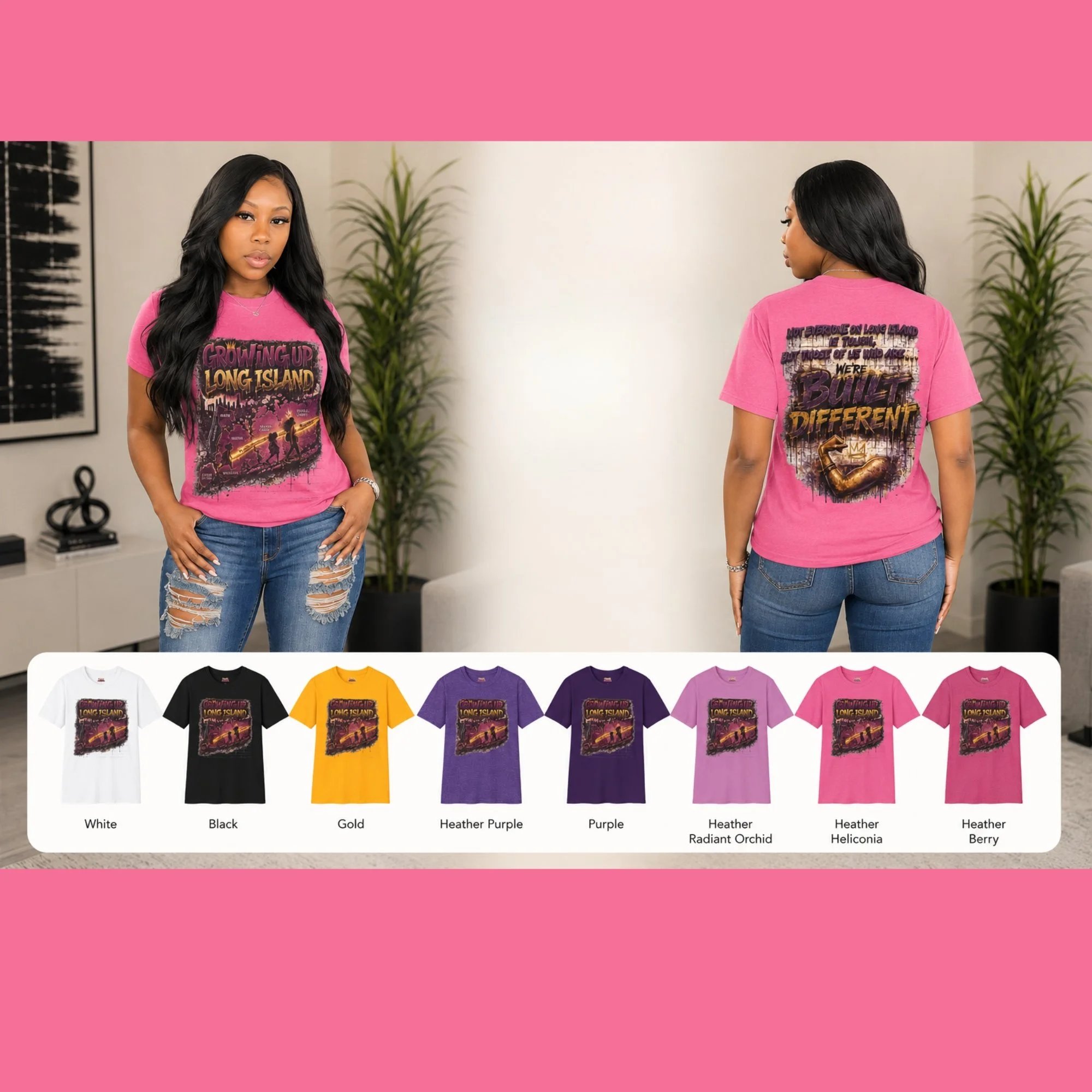 Growing Up Long Island™ Signature Tee – Women's