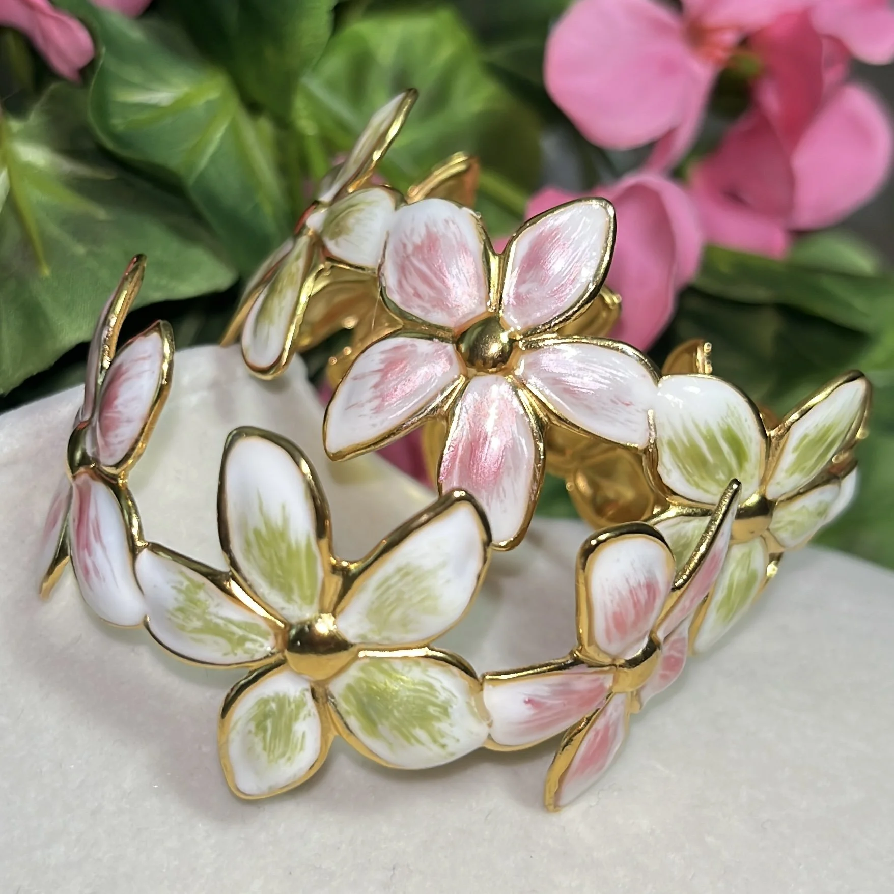 Bloom Flower Bangles