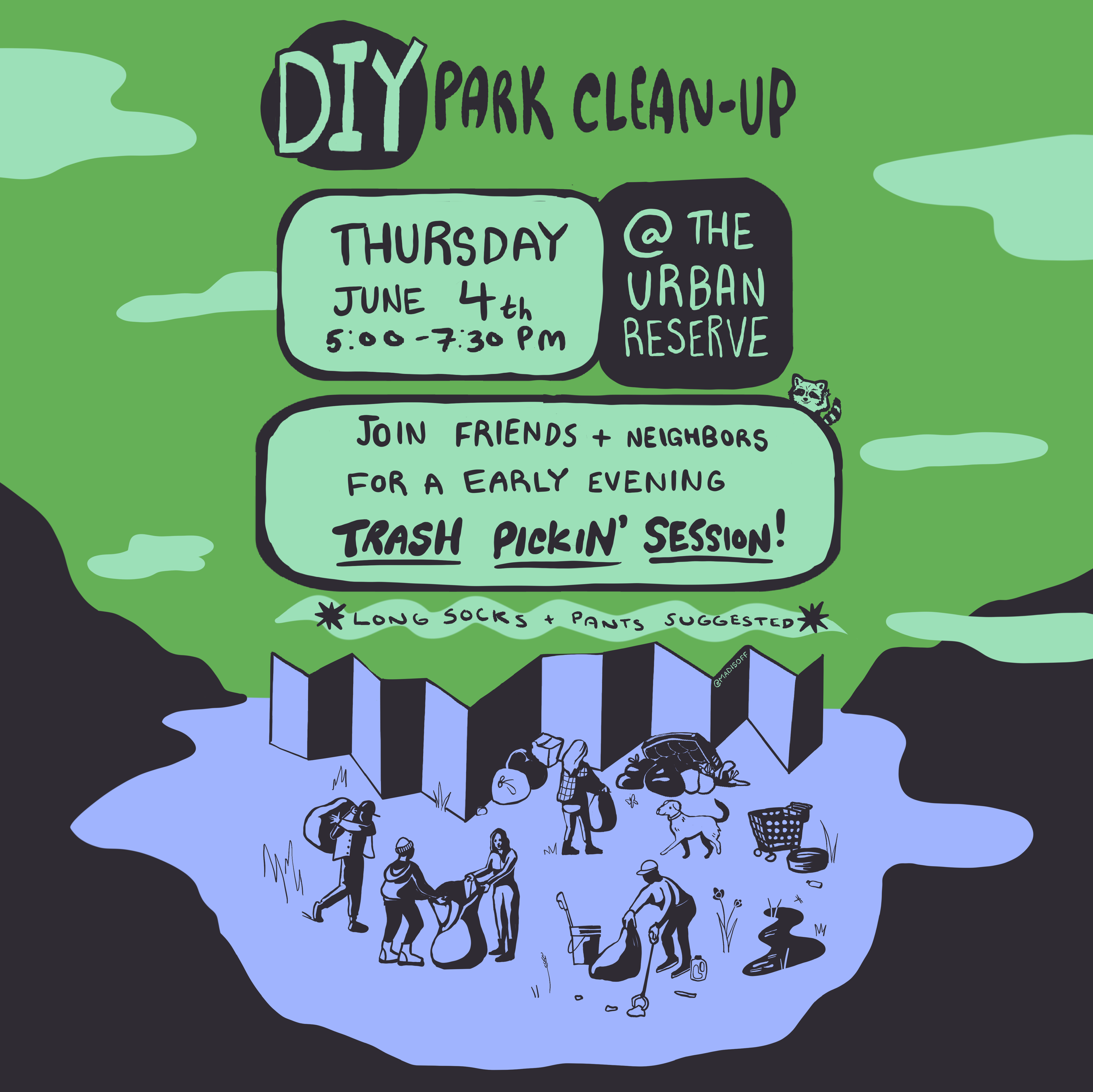 Evening Shift: DIY Park Clean-Up