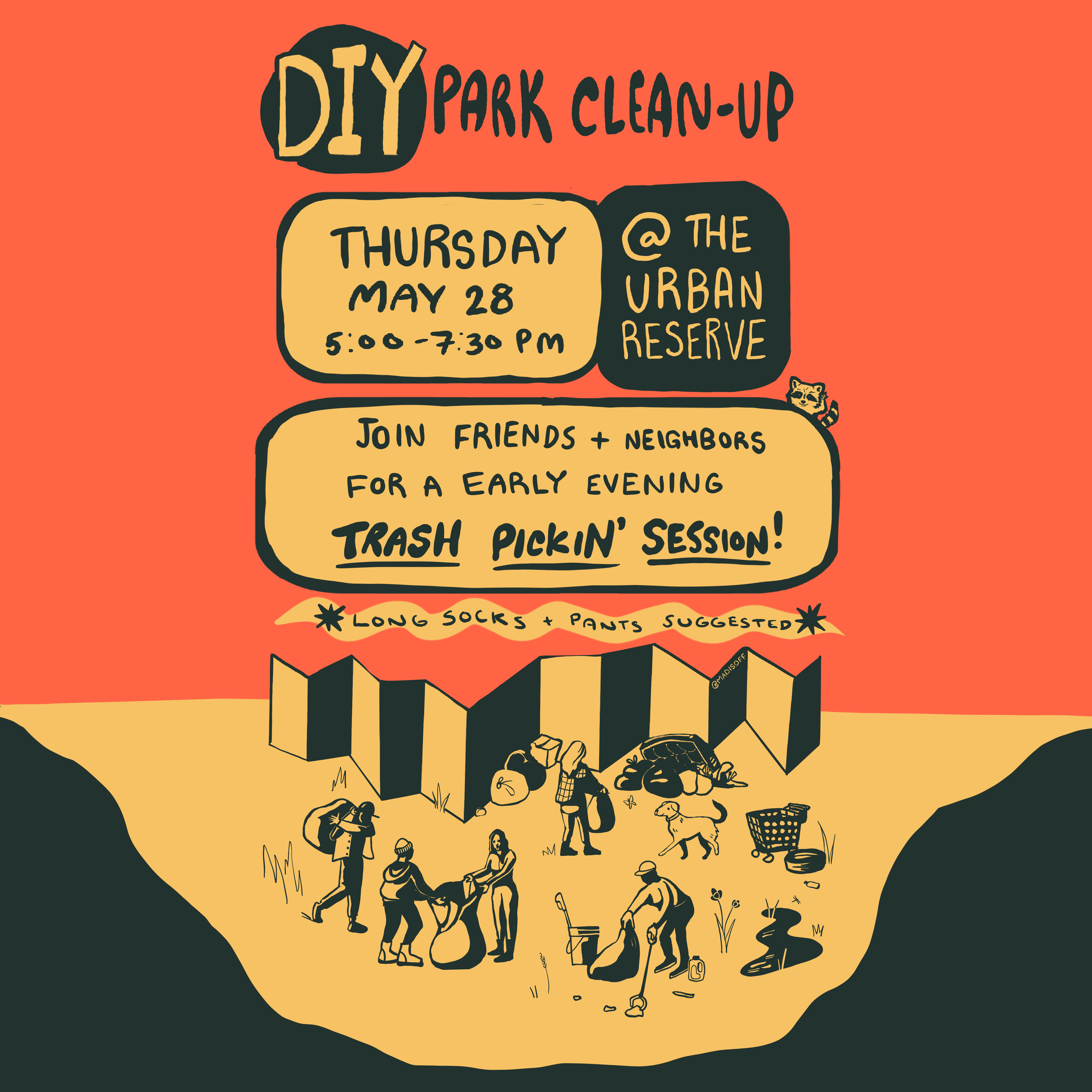 Evening Shift: DIY Park Clean Up