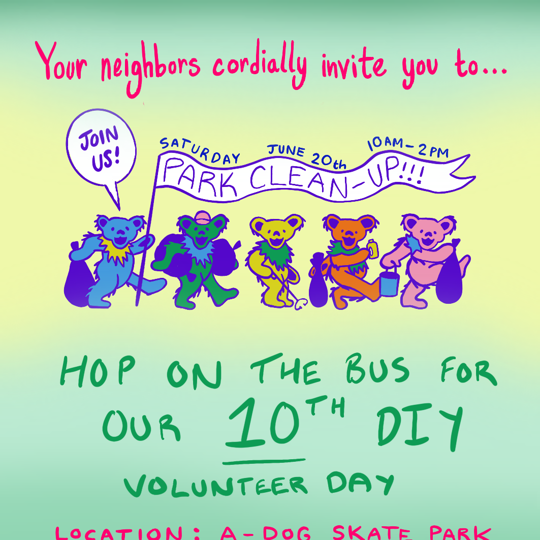 10th DIY Park Clean Up