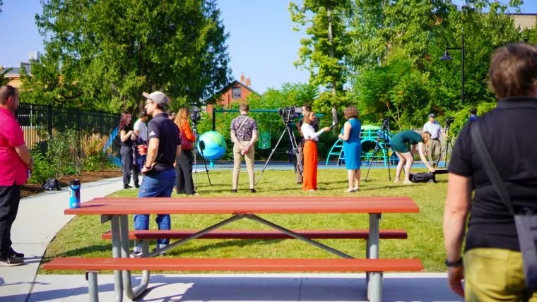 Newly reconstructed Champlain Street Park opens in Burlington